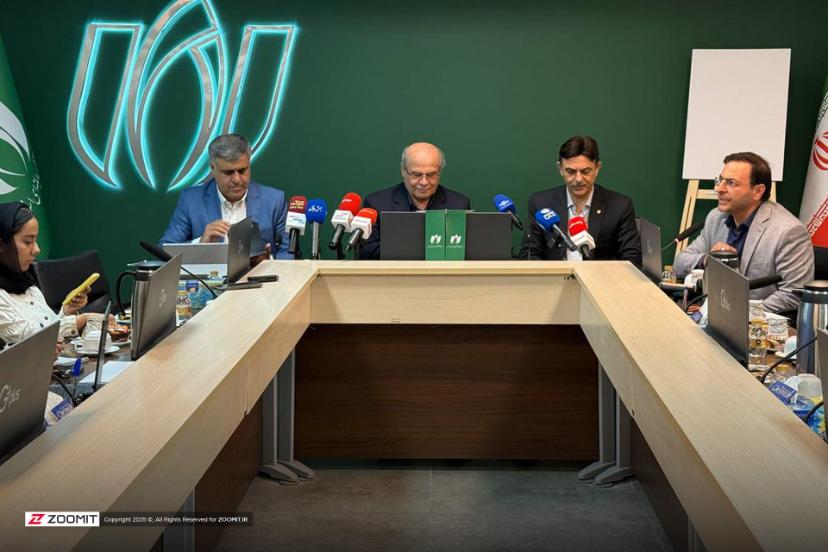 اعضای سازمان نصر در نشست خبری الکامپ ۲۸