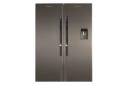 یخچال فریزر الکترواستیل ElectroSteel Prime Plus ES24 رنگ استیل نمای جلو