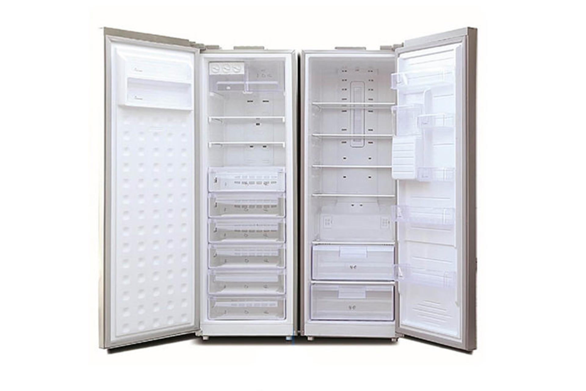 یخچال فریزر الکترواستیل ElectroSteel Prime Plus ES24 نمای داخل
