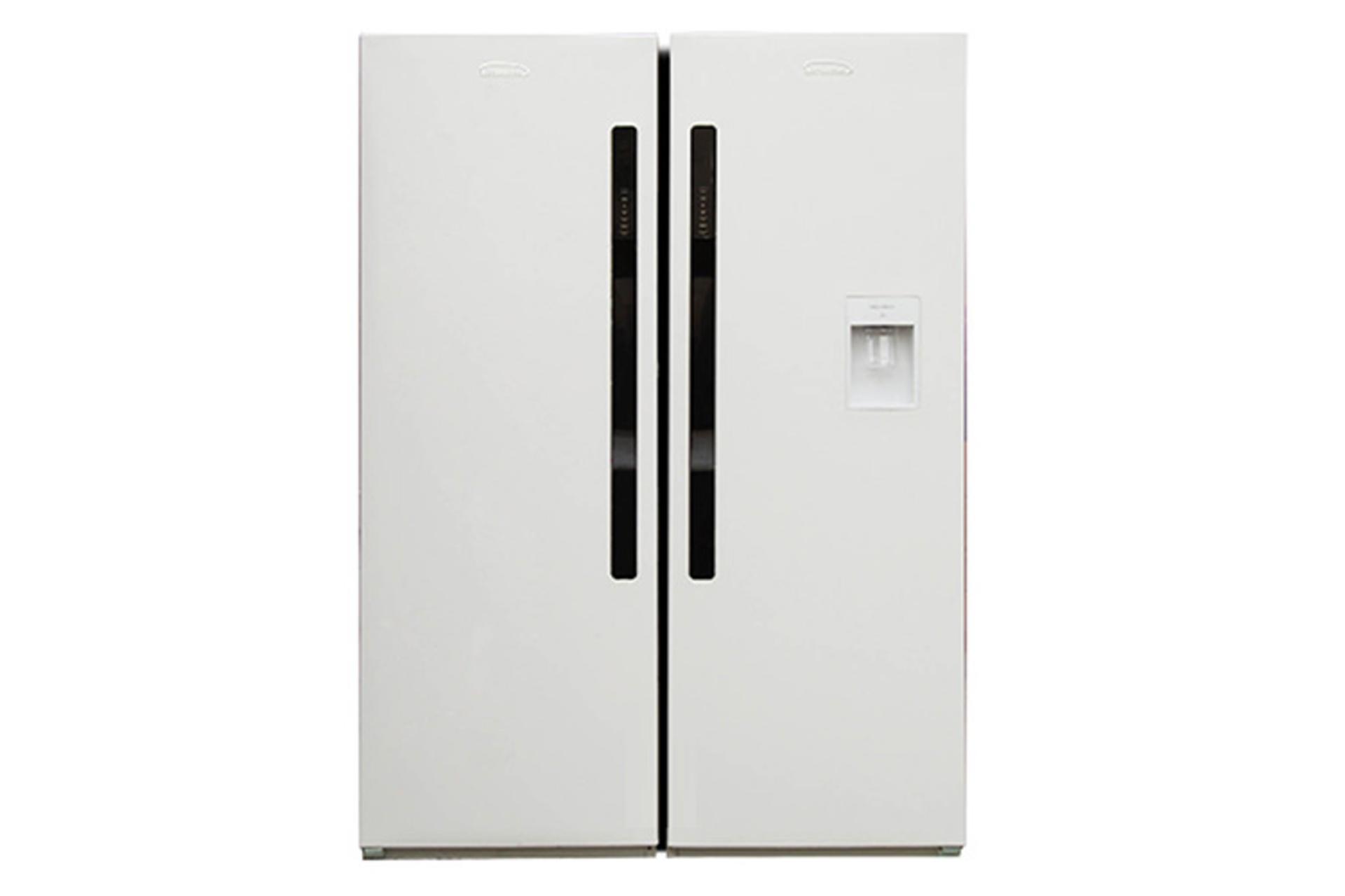 یخچال فریزر الکترواستیل ElectroSteel Prime Plus ES24 رنگ سفید نمای جلو