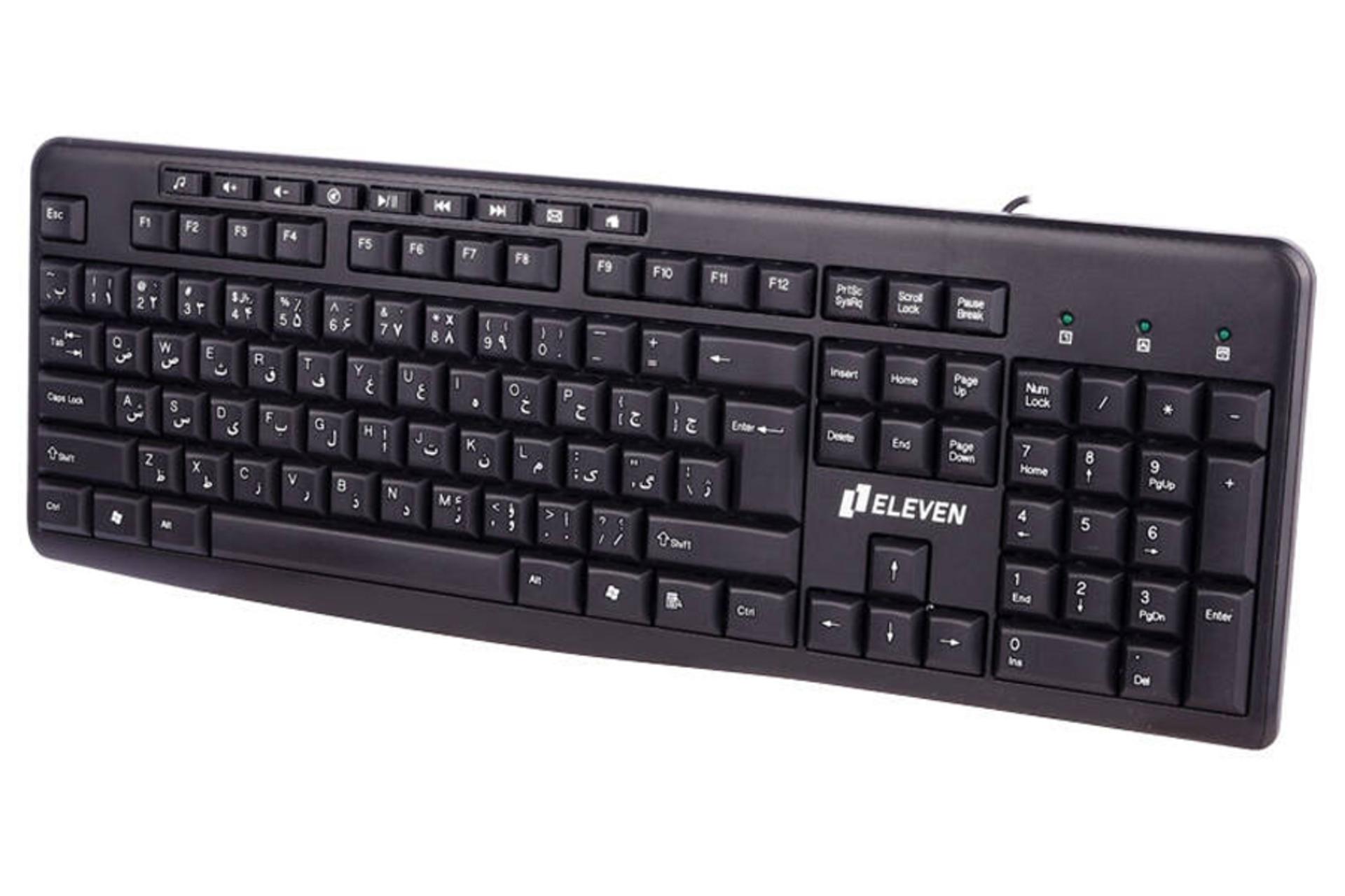 ابعاد و اندازه کیبورد الون K501