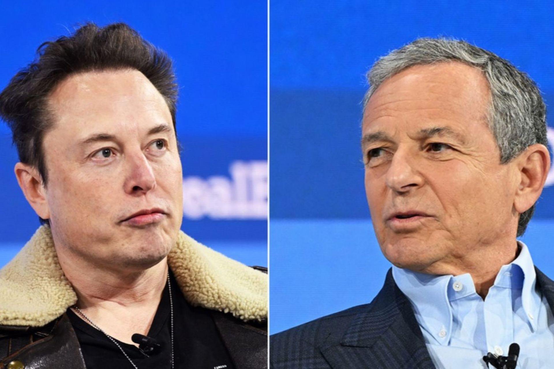 ایلان ماسک و باب ایگر 