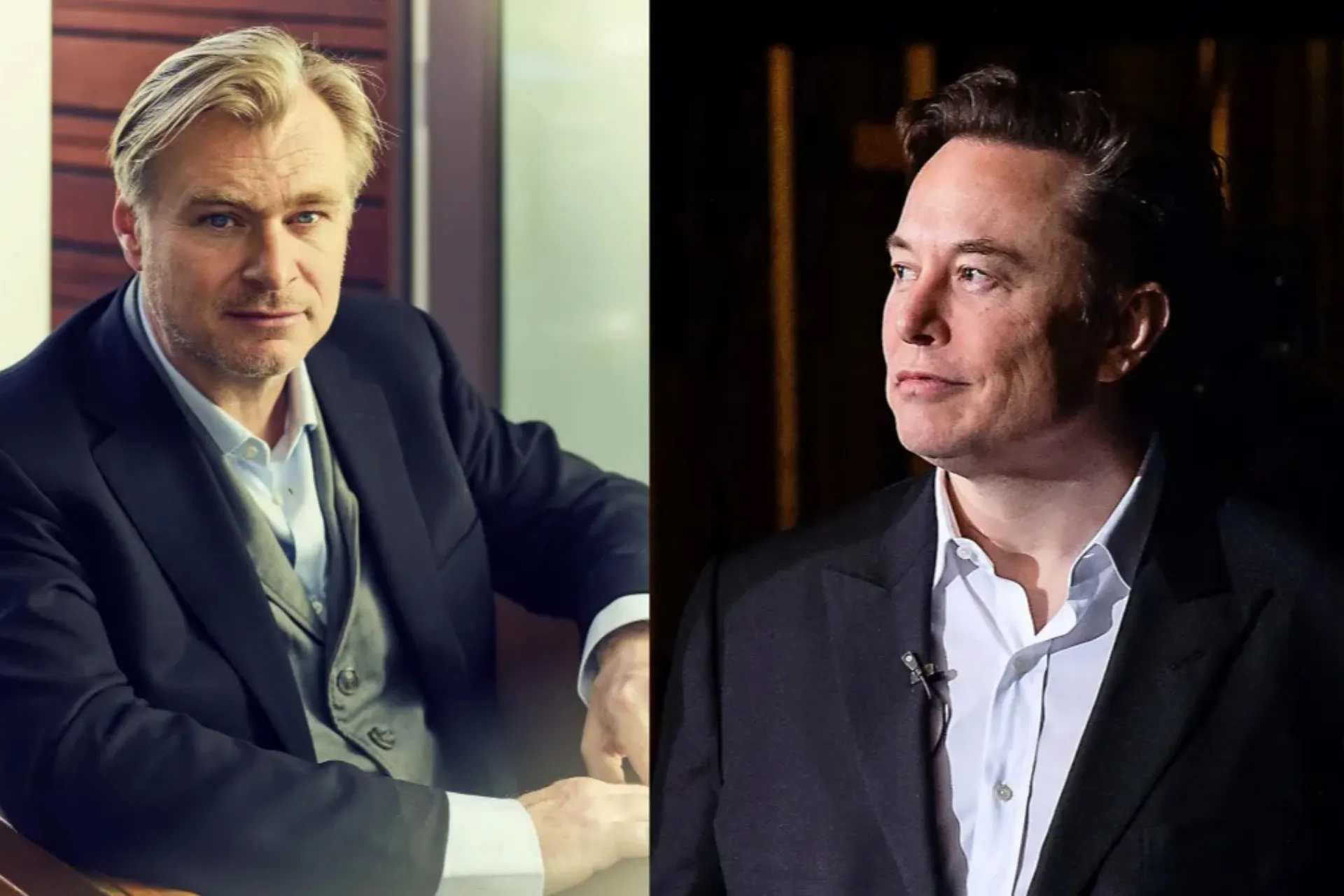 ایلان ماسک و کریستوفر نولان