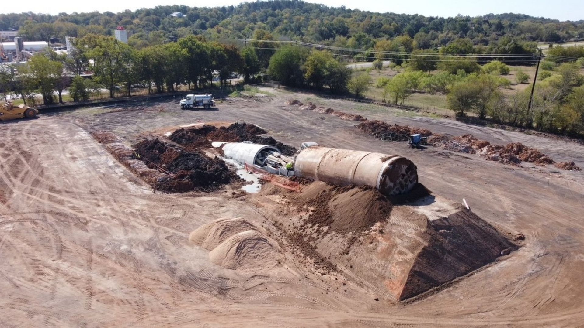 حفاری زمین با دستگاه Prufrock بورینگ کمپانی