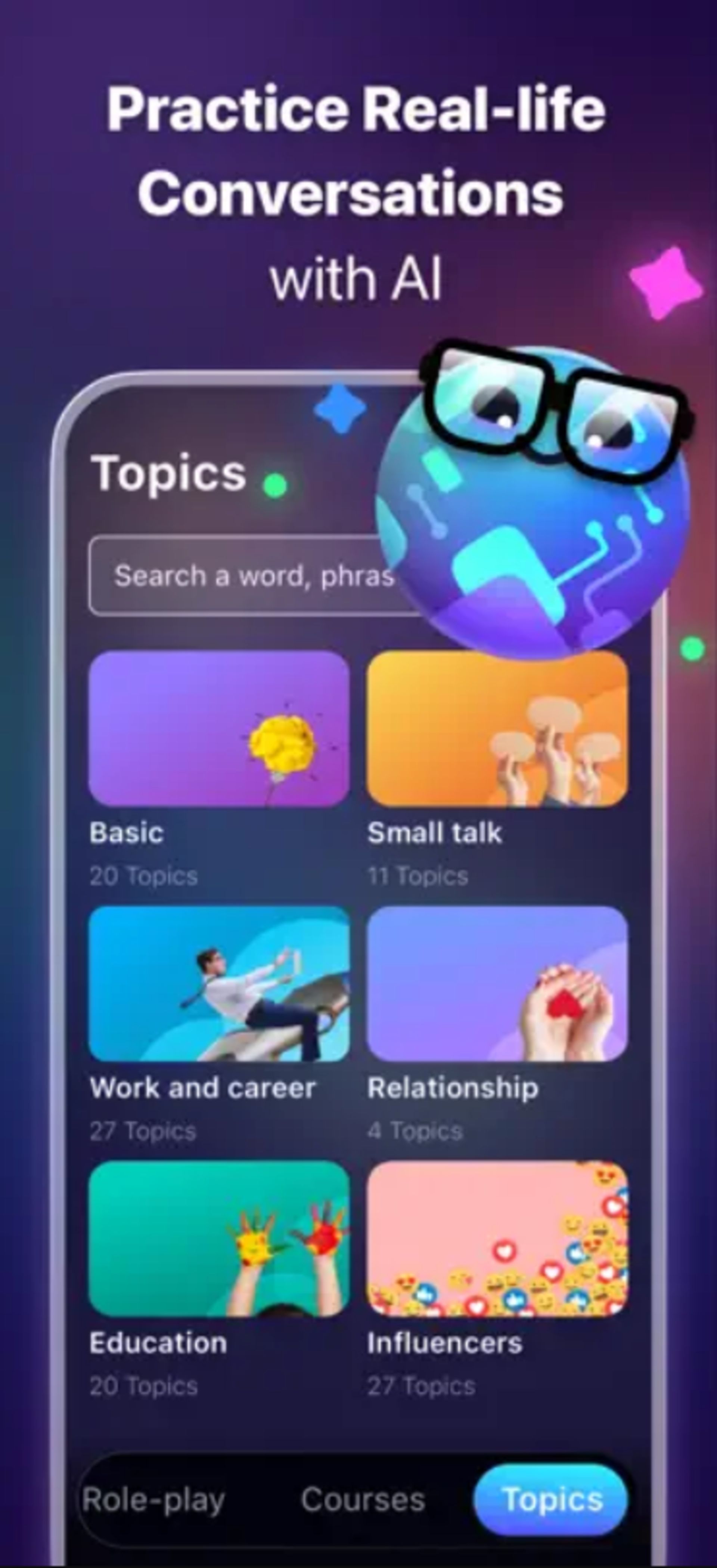 اپلیکیشن یادگیری زبان ELSA Speak