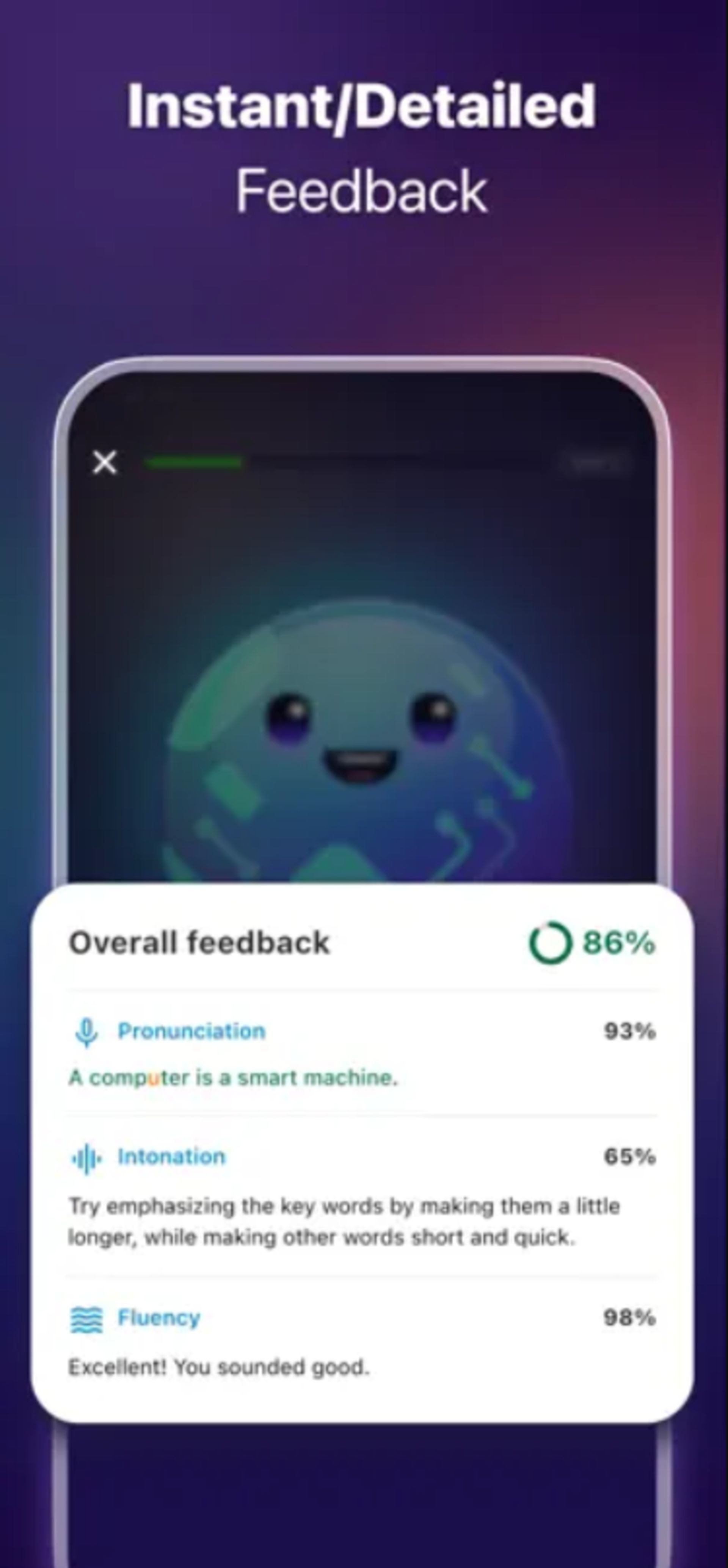 دستیار یادگیری زبان ELSA Speak