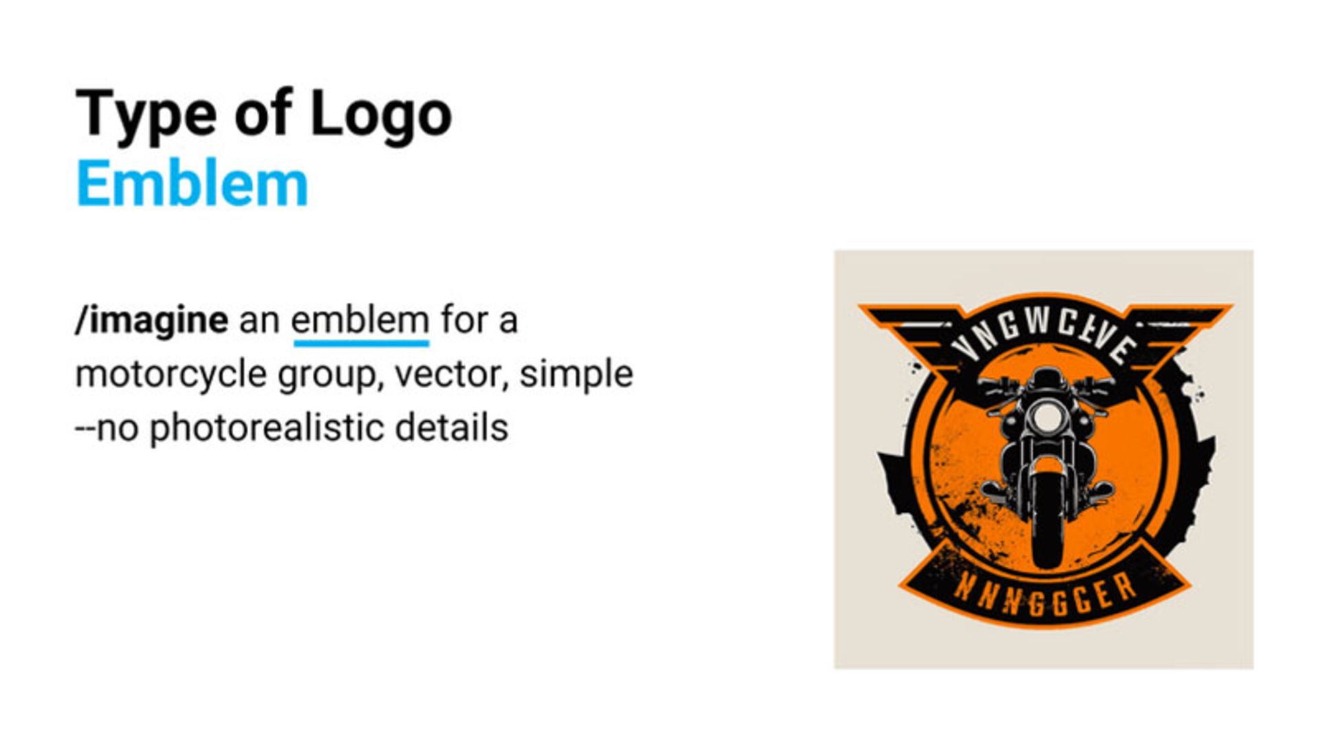 لوگوی تولید شده با Emblem