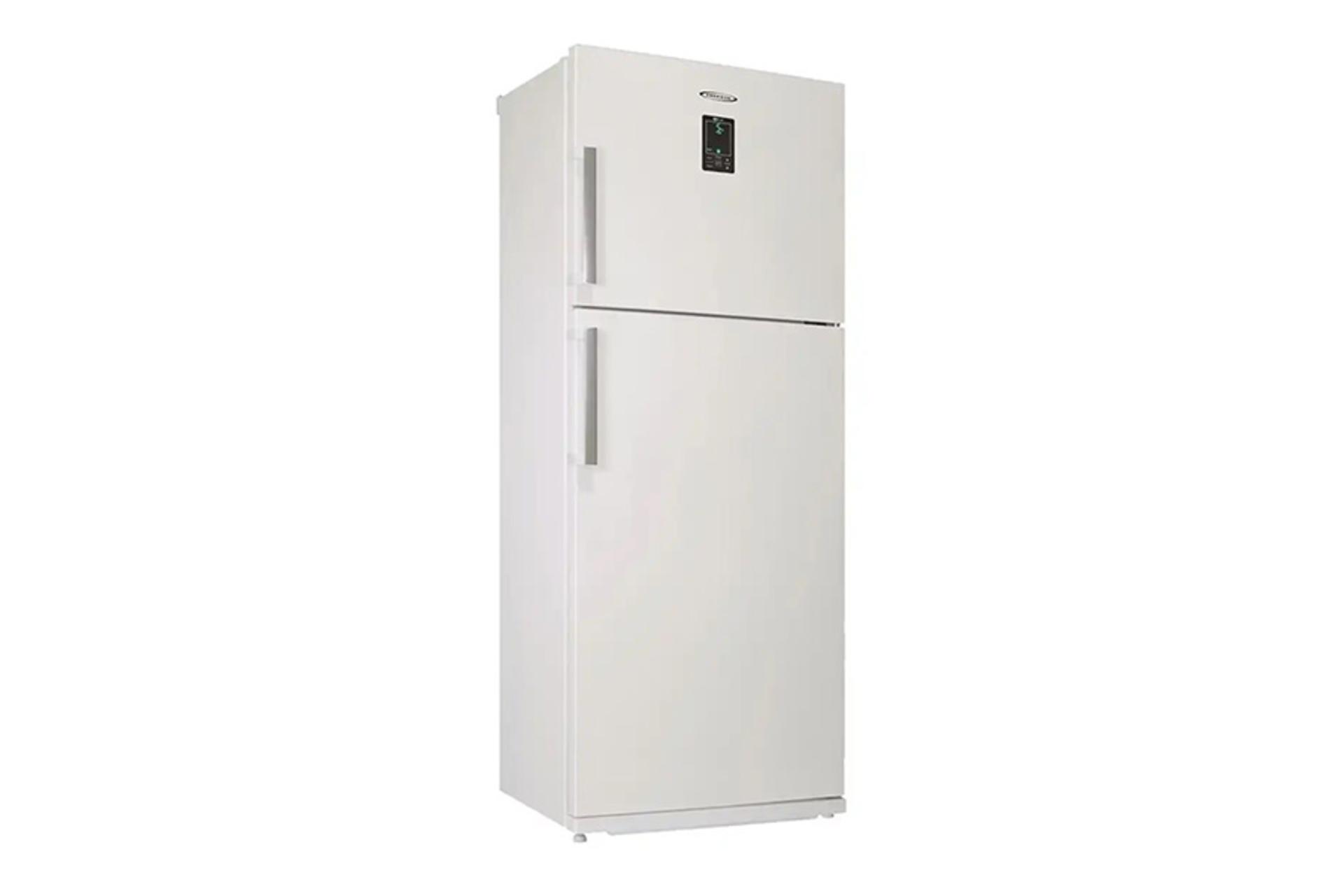 یخچال فریزر امرسان Emersun CB18HD-W01 نمای جلو و جانبی