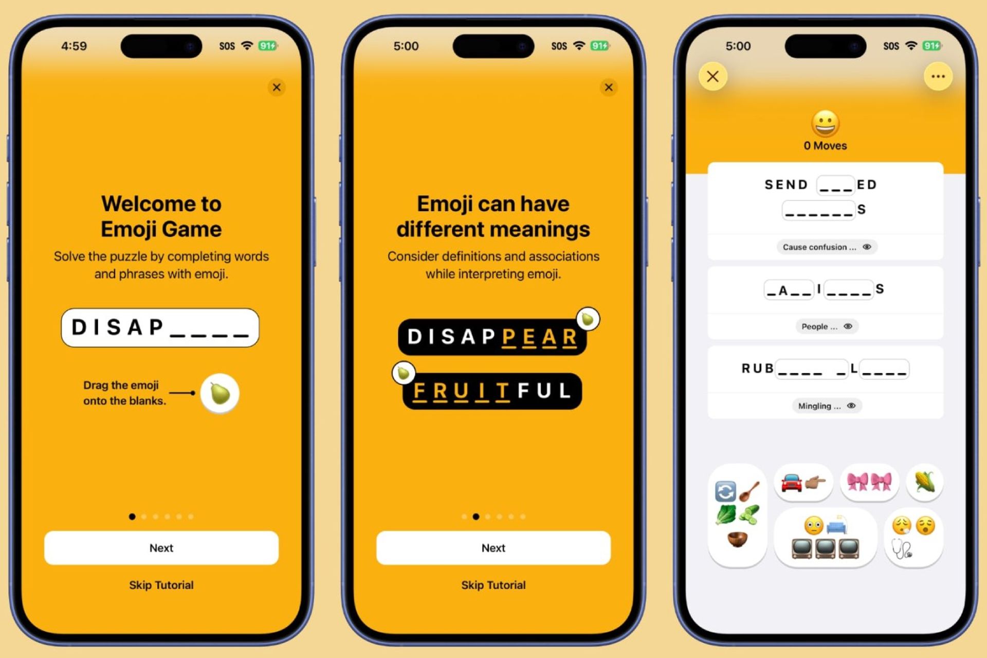 بازی Emoji Game آیفون