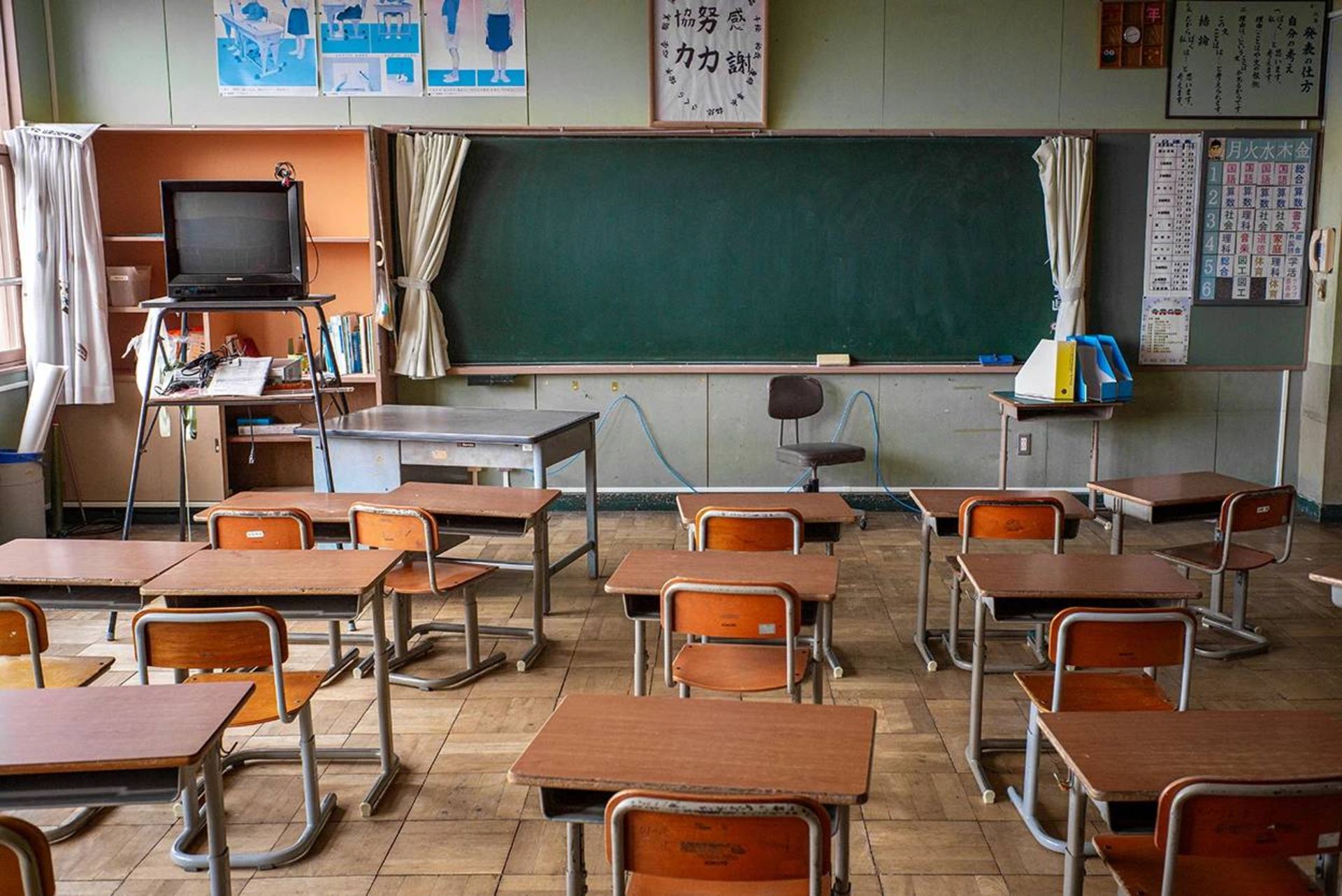 مدرسه متروکه در ژاپن