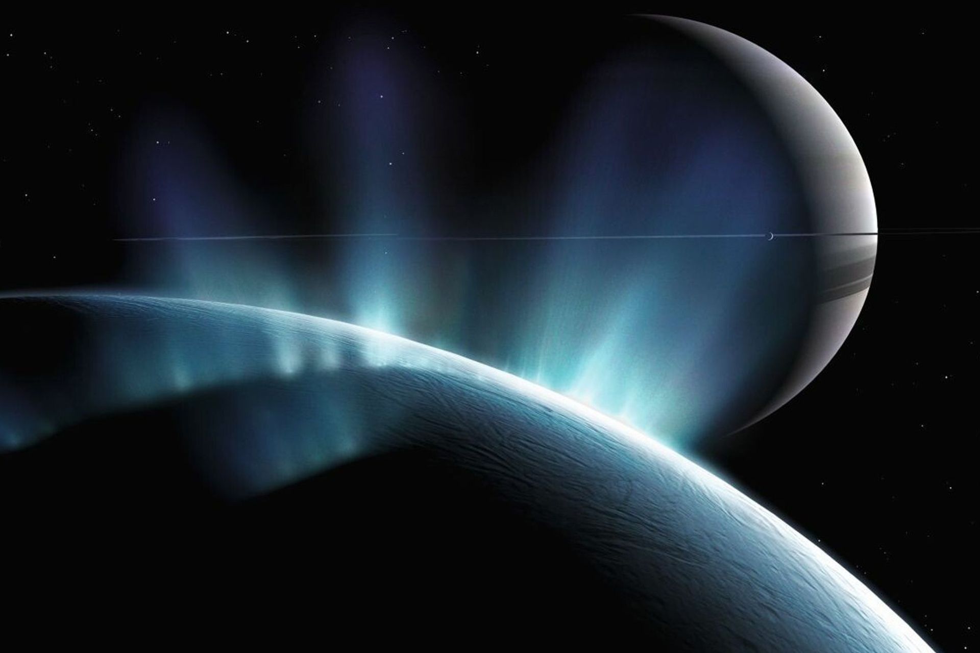 انسلادوس، قمر زحل