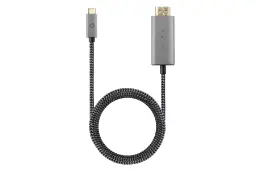 کابل HDMI انرجیا Type-C به HDMI مدل Fibratough 4K 60Hz با طول 2 متر