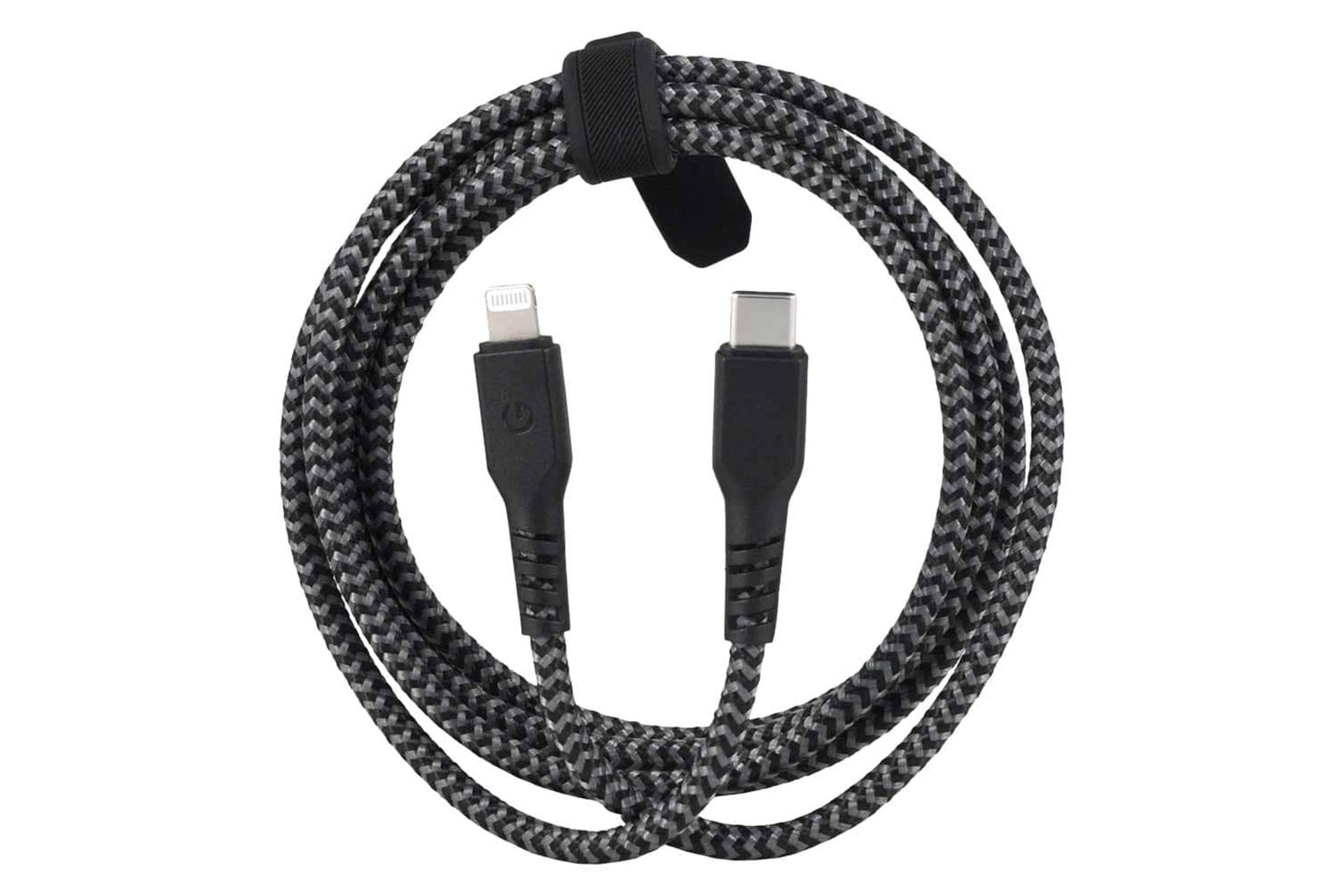 کابل شارژ USB انرجیا Type-C به Lightning مدل FibraTough با طول 1.5 متر