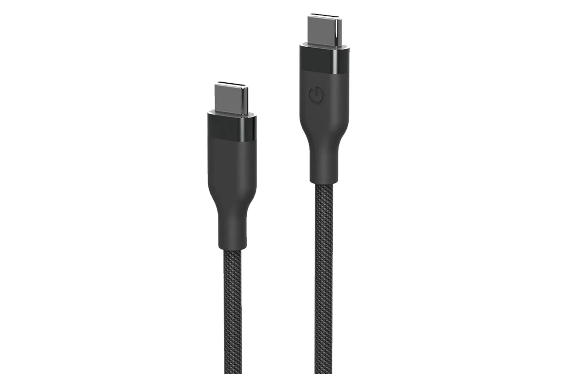 کانکتور کابل شارژ USB انرجیا Type-C به Type-C مدل Helix با طول 1.5 متر