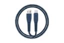 کابل شارژ USB انرجیا Type-A به Type-C مدل NyloFlex با طول 3 متر رنگ آبی
