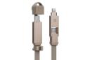 کانکتور کابل شارژ USB انرجیا Type-C به Type-C+Lightning مدل Sheath با طول 1 متر