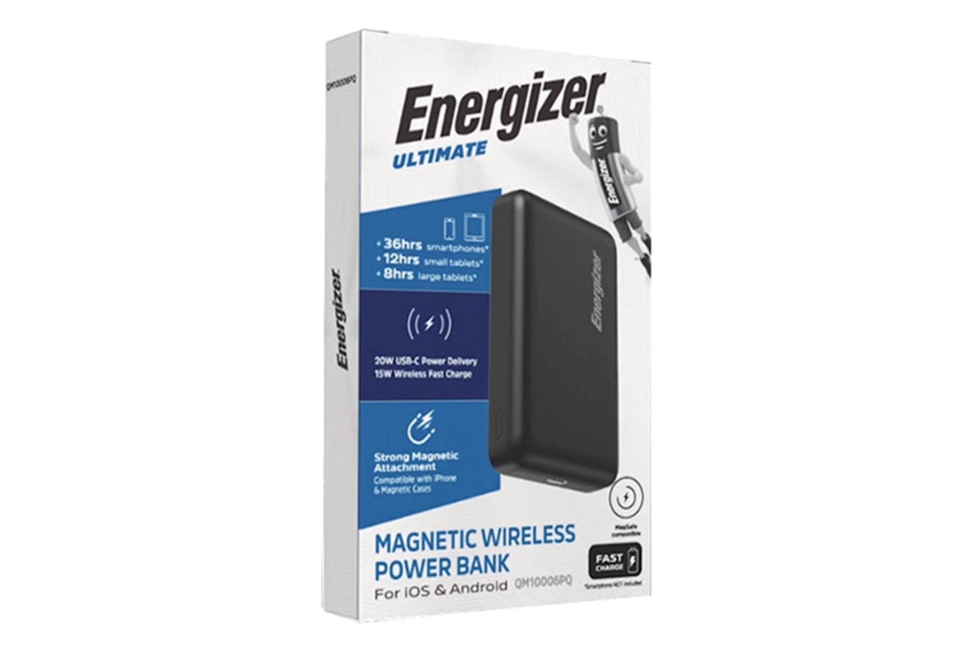 جعبه پاور بانک انرجایزر Energizer QM10006PQ 10000mAh