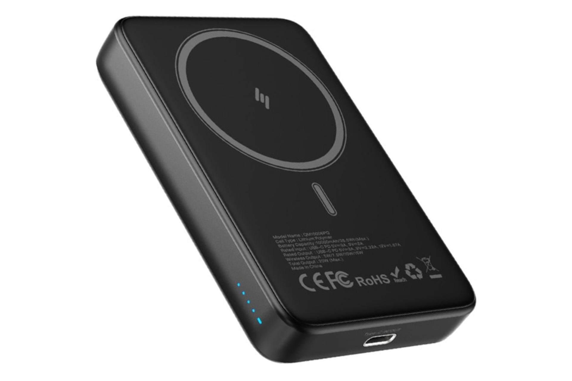 سمت چپ پاور بانک انرجایزر Energizer QM10006PQ 10000mAh