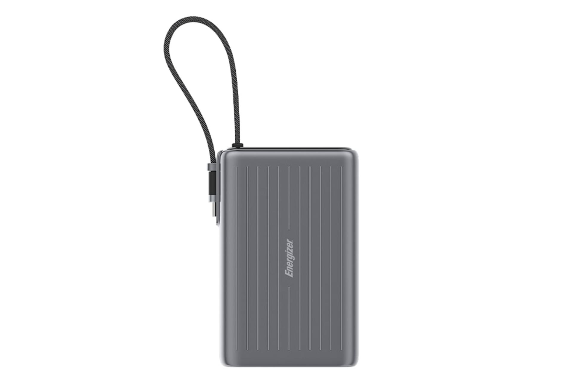 پاور بانک انرجایزر Energizer XP25001PD 25000mAh از نمای روبرو
