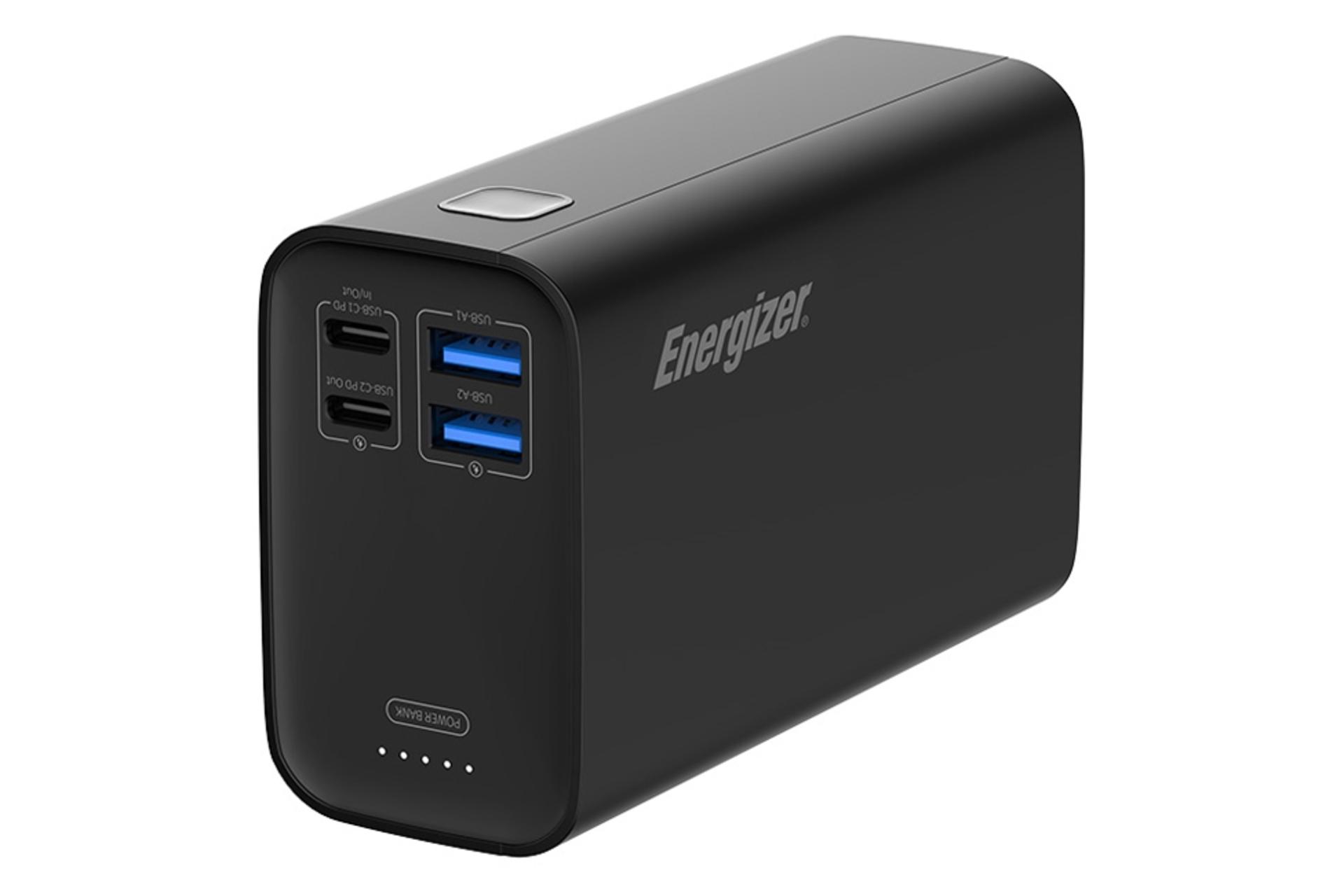 پاور بانک انرجایزر Energizer XP27001PD 27000mAh از نمای کناری