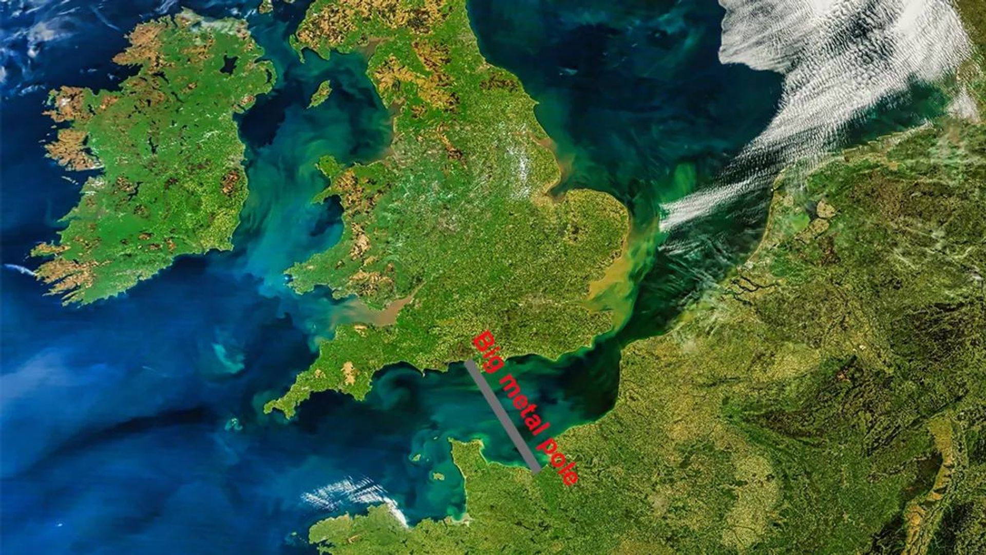 بخشی از نقشه انگلیس و فرانسه 