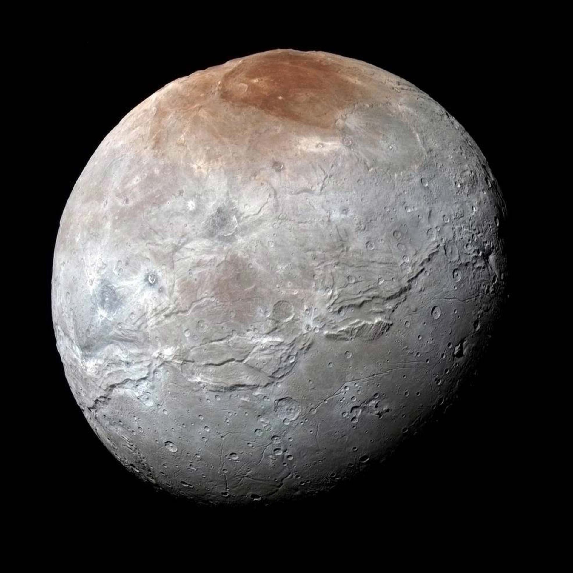 Charon is the largest moon of Pluto