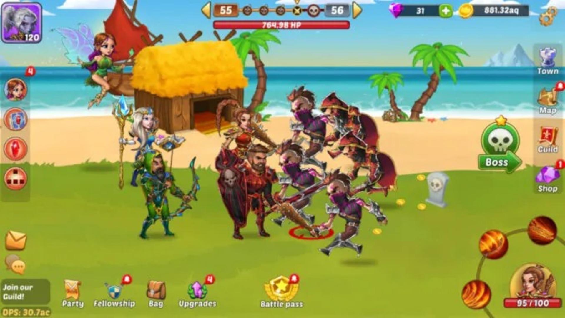 پوستر بازی Firestone: Online Idle RPG