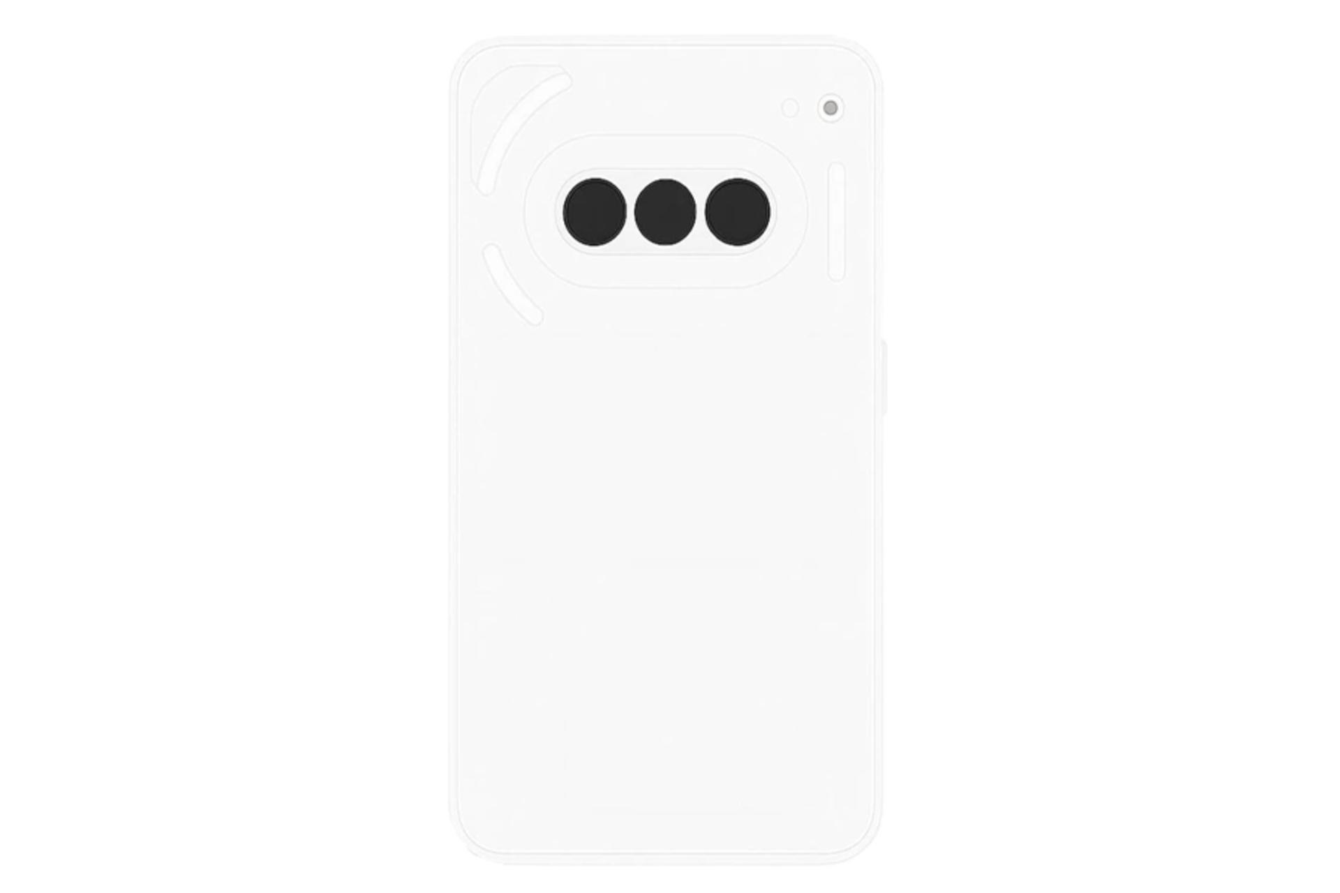 نمای پشت قاب گوشی اپیکوی مدل Capsol Airbag مناسب ناتینگ Phone 3a