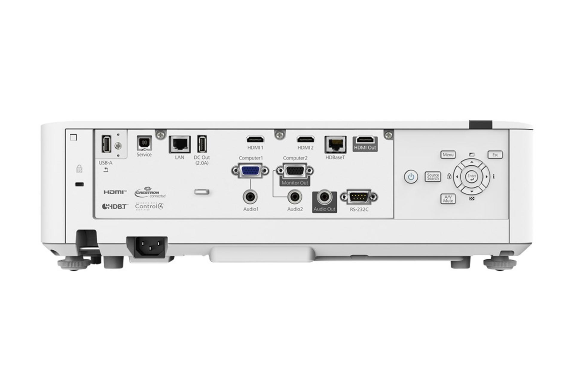کانکتور و اتصال ویدیو پروژکتور اپسون EB-L690SE