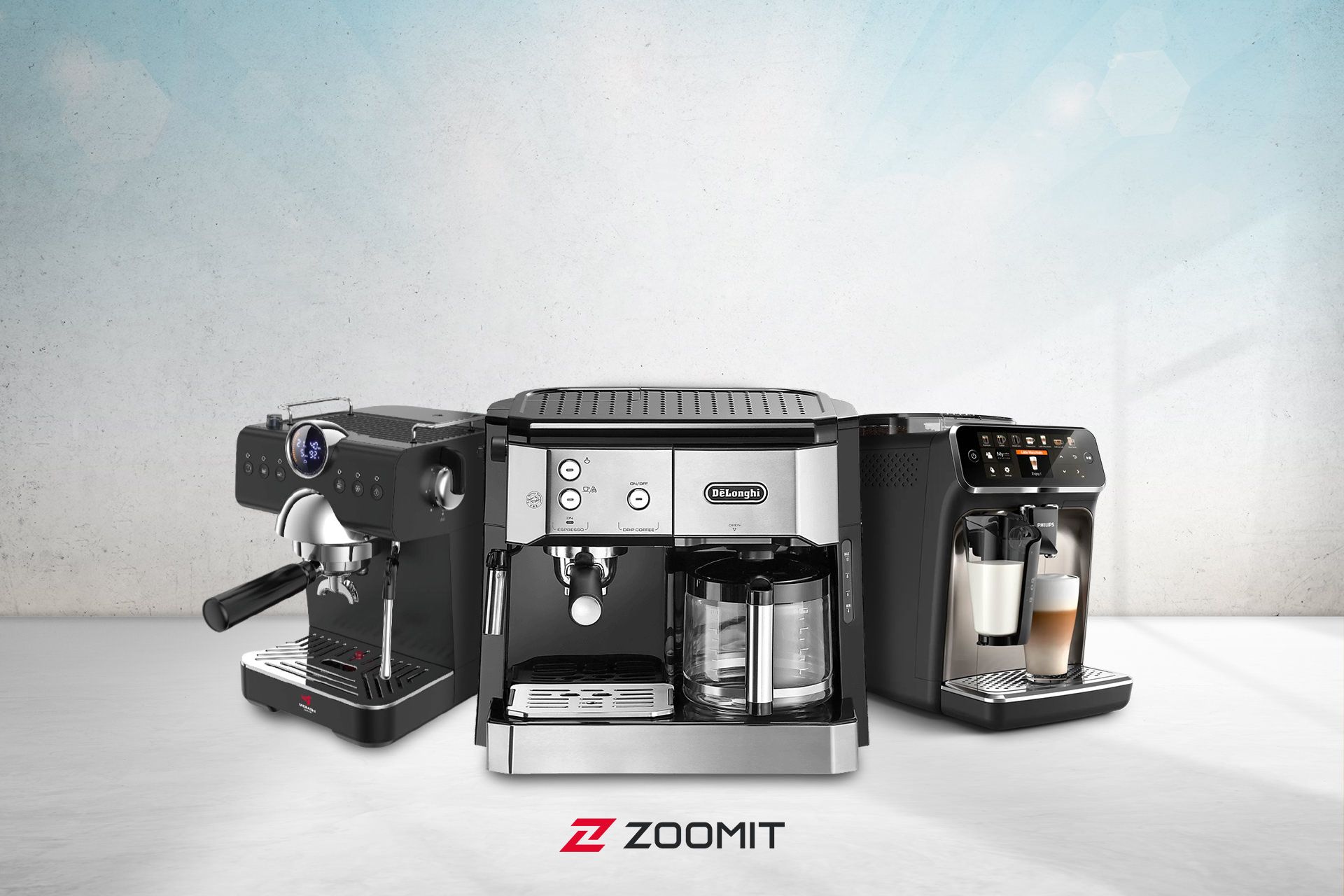 انواع اسپرسوساز در زوبین