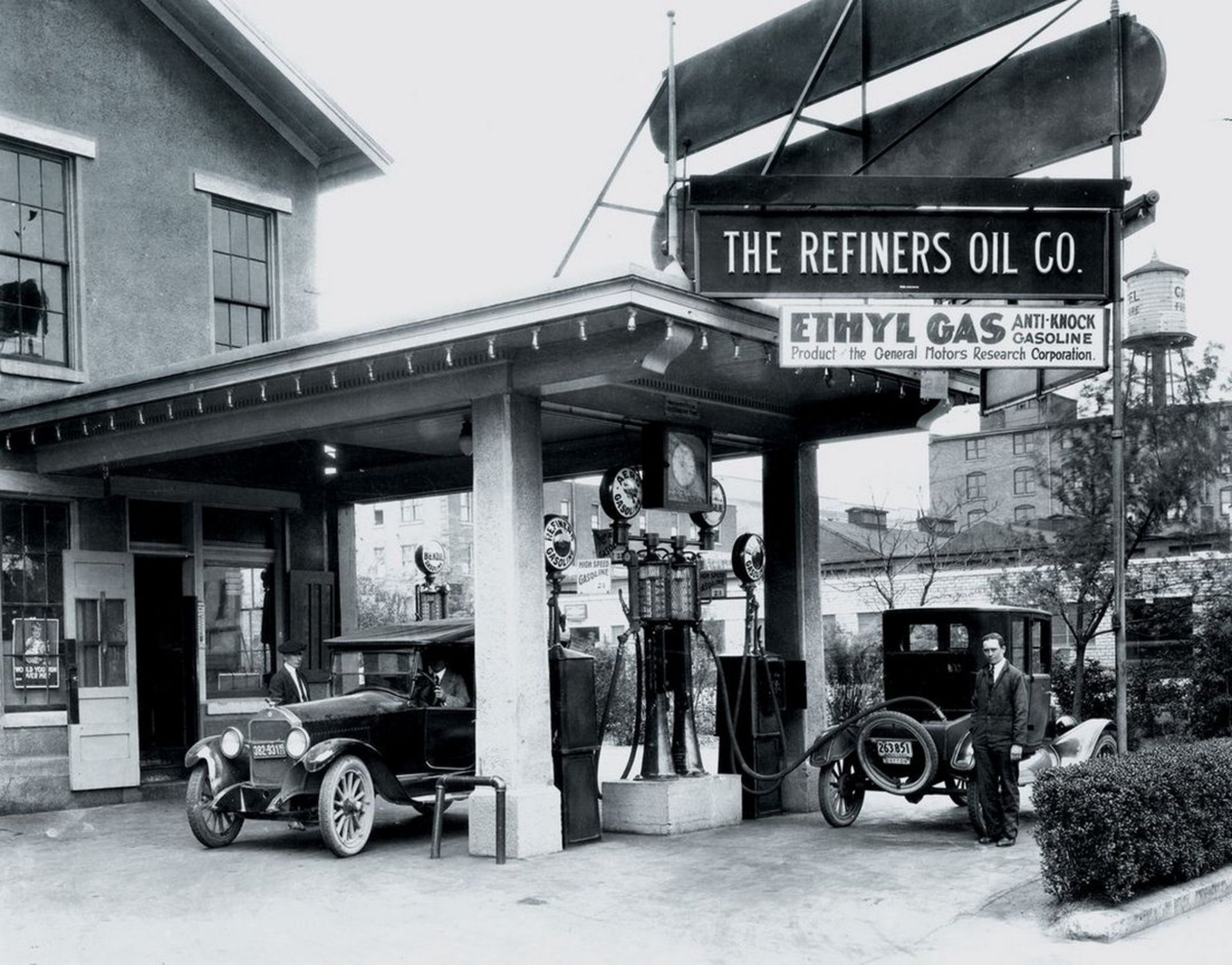 پمپ بنزین اتیل گازولین