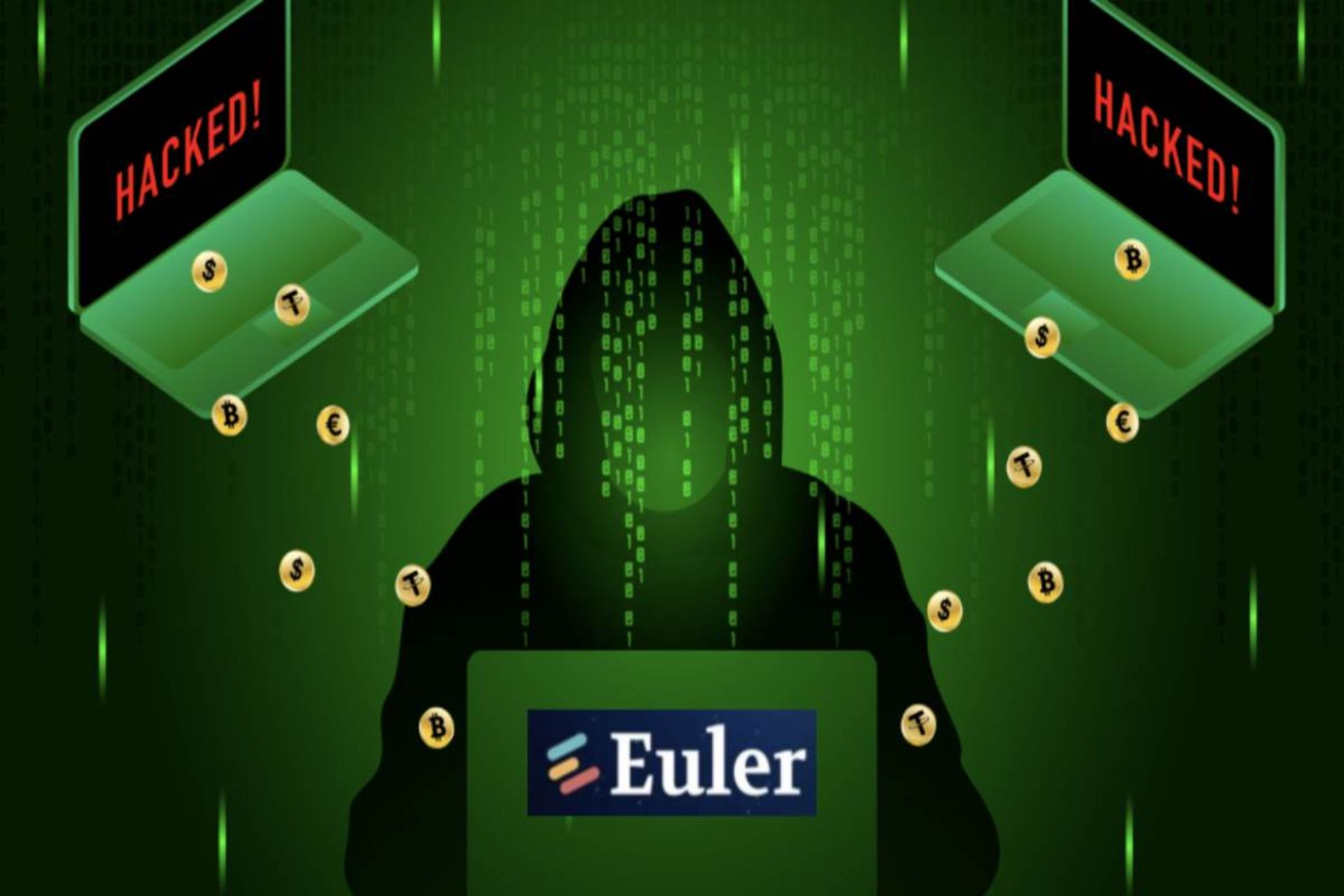 هک شدن پلتفرم رمزارز Eurler finance