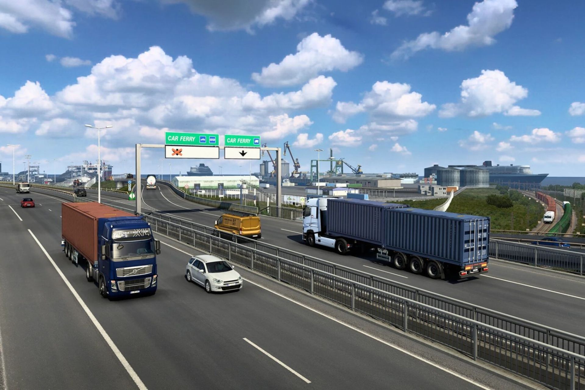 بازی Euro Truck Simulator 2