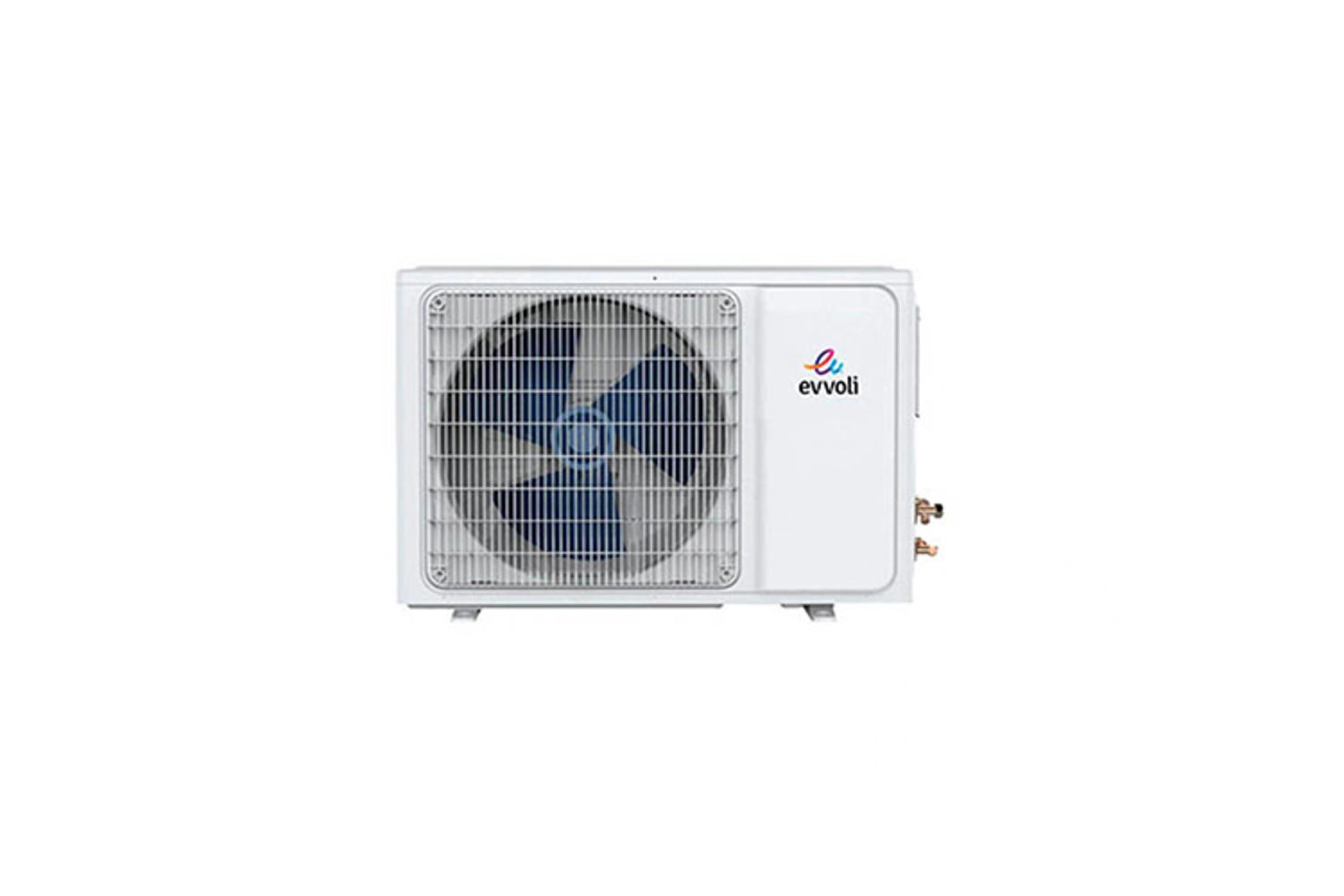 کولر گازی ایوولی Evvoli EVCIS–24K-UV نمای یونیت خارجی