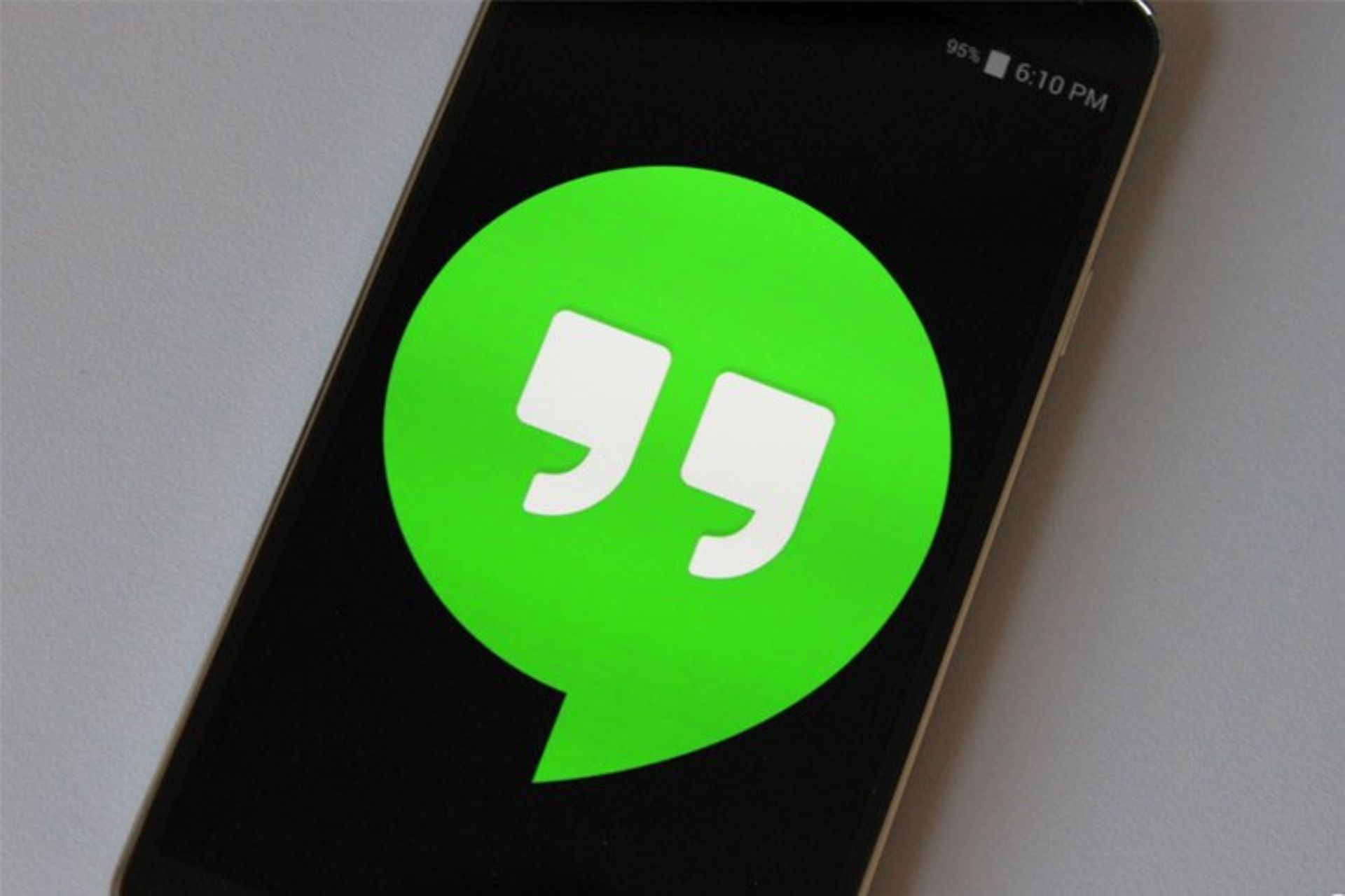 بروزرسانی هنگ‌اوتس اندروید