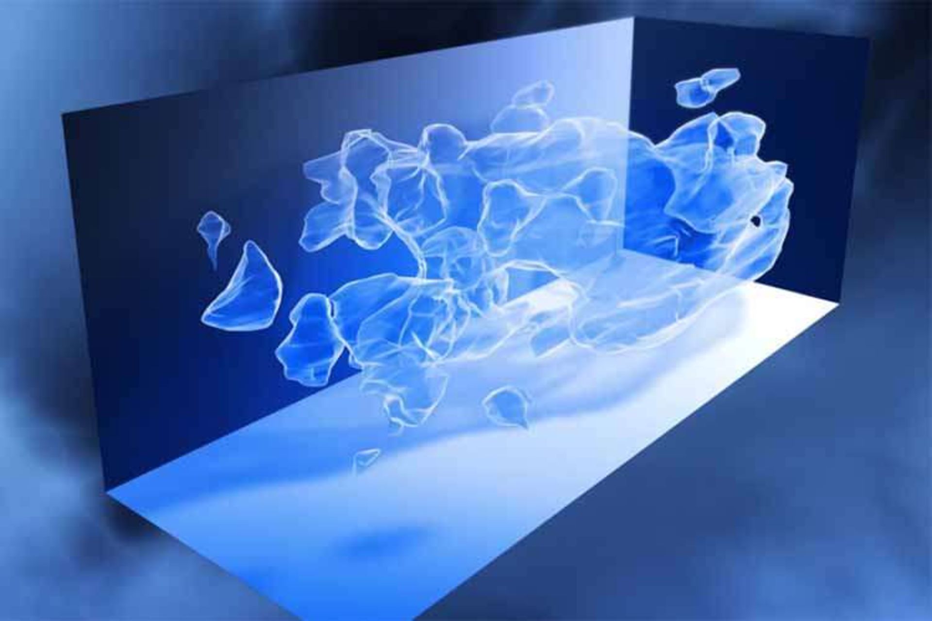 تصویر سه بعدی از ماده‌ی تاریک