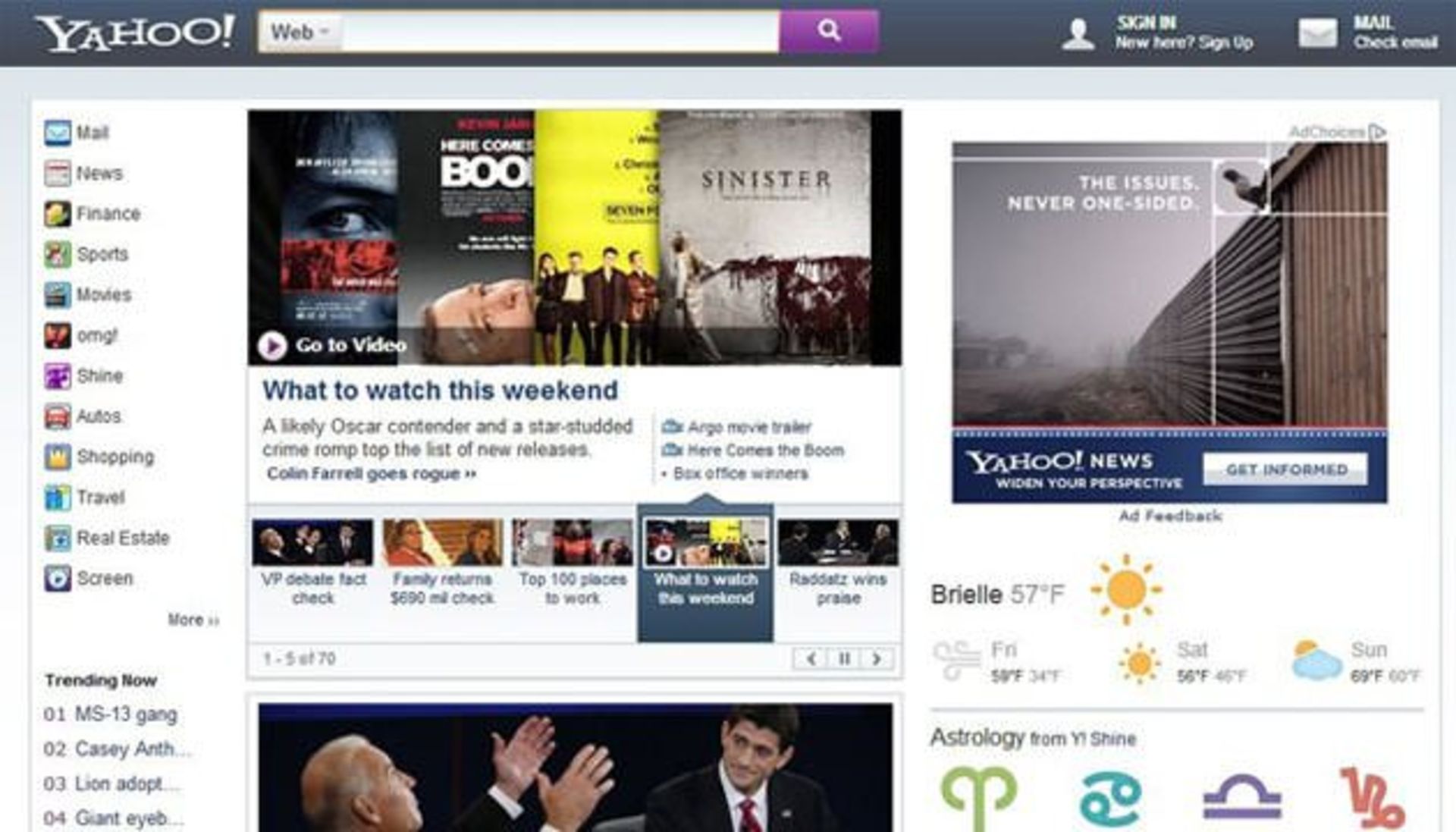 Yahoo's new design