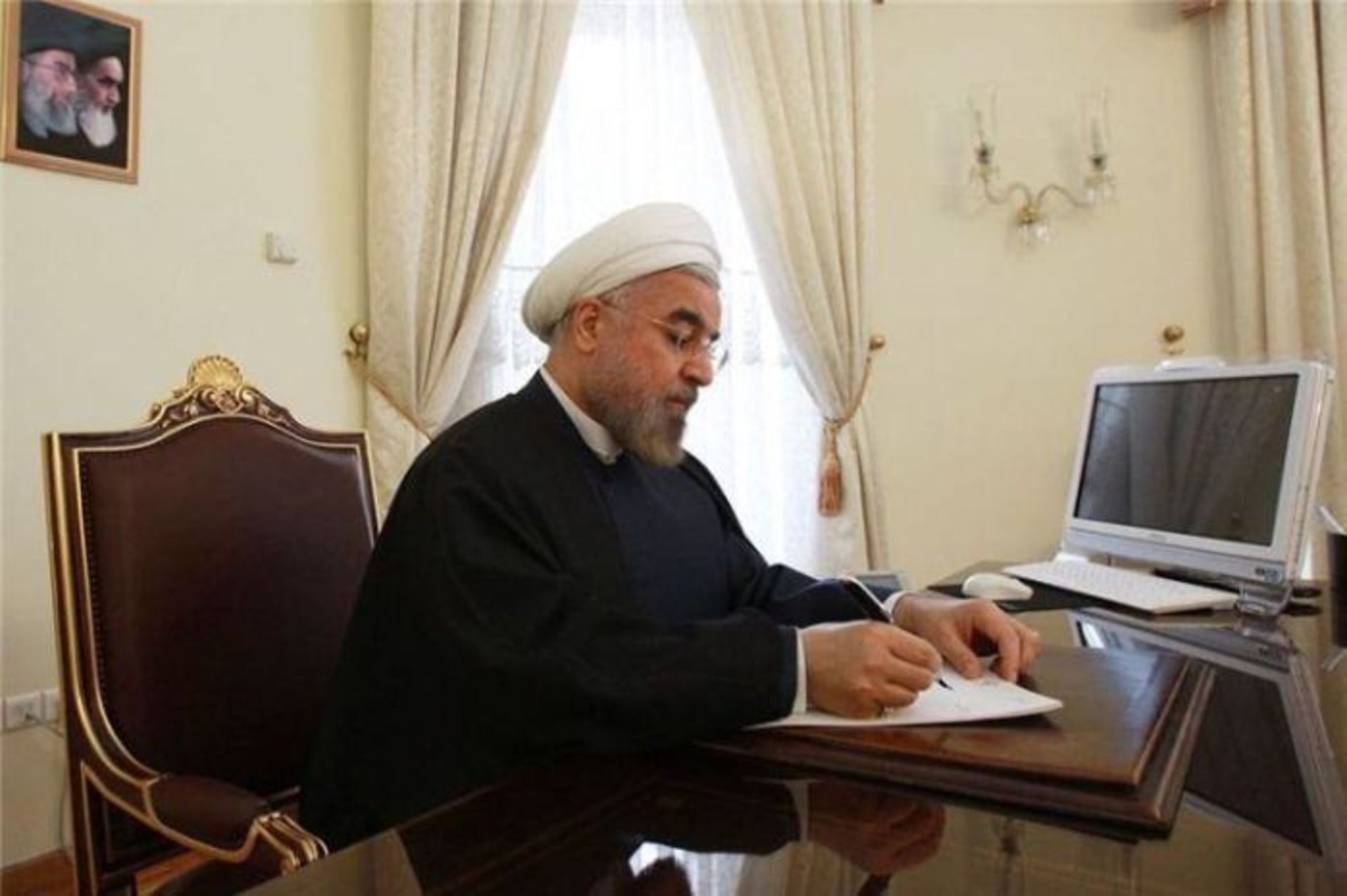 حسن روحانی رئیس جمهوری اسلامی ایران