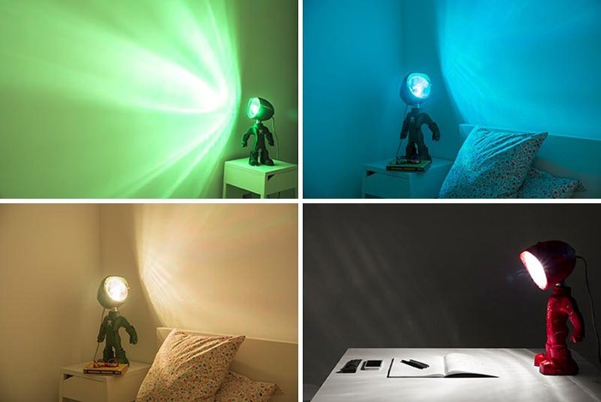 لامپستر، چراغ رباتی