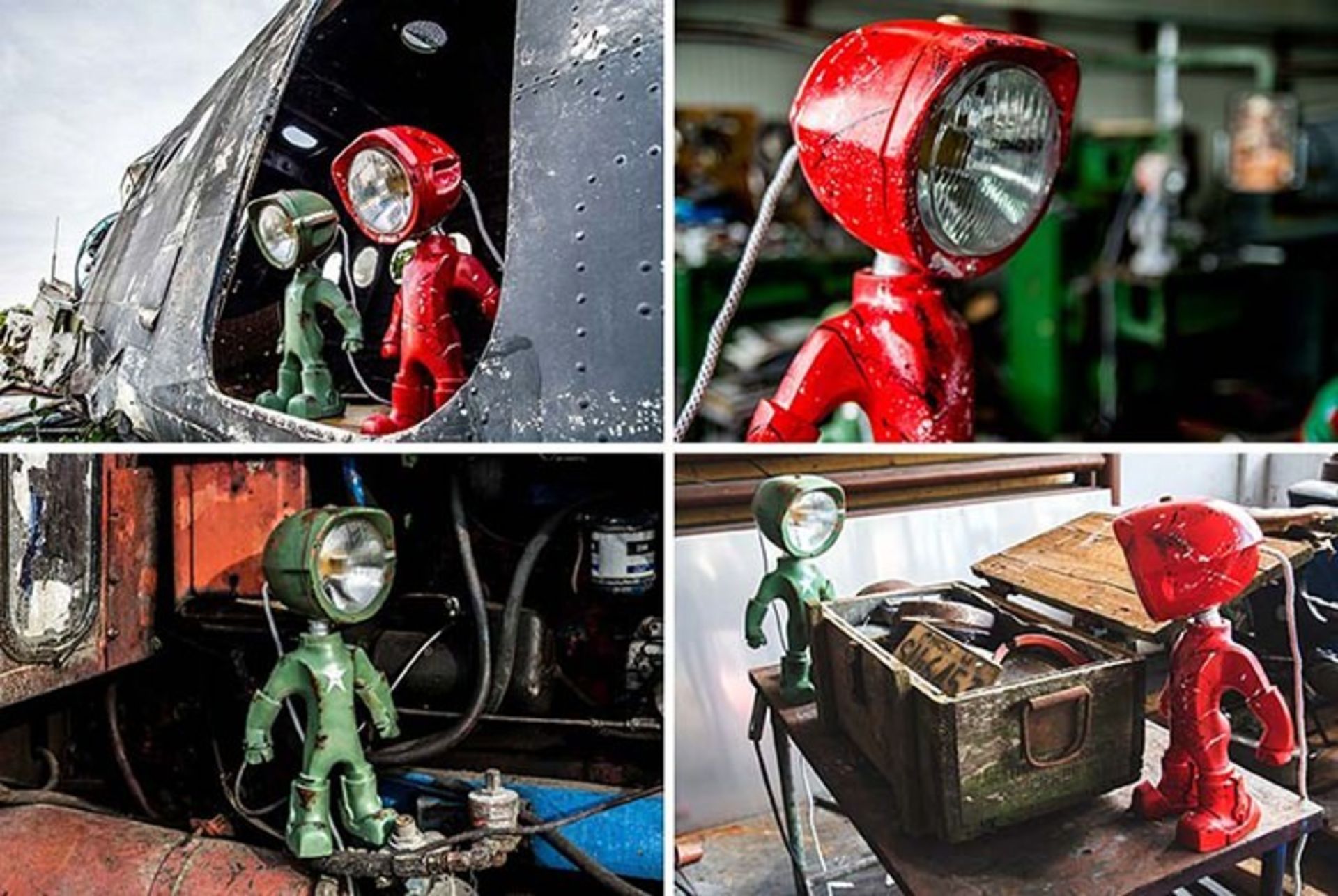 لامپستر، چراغ رباتی