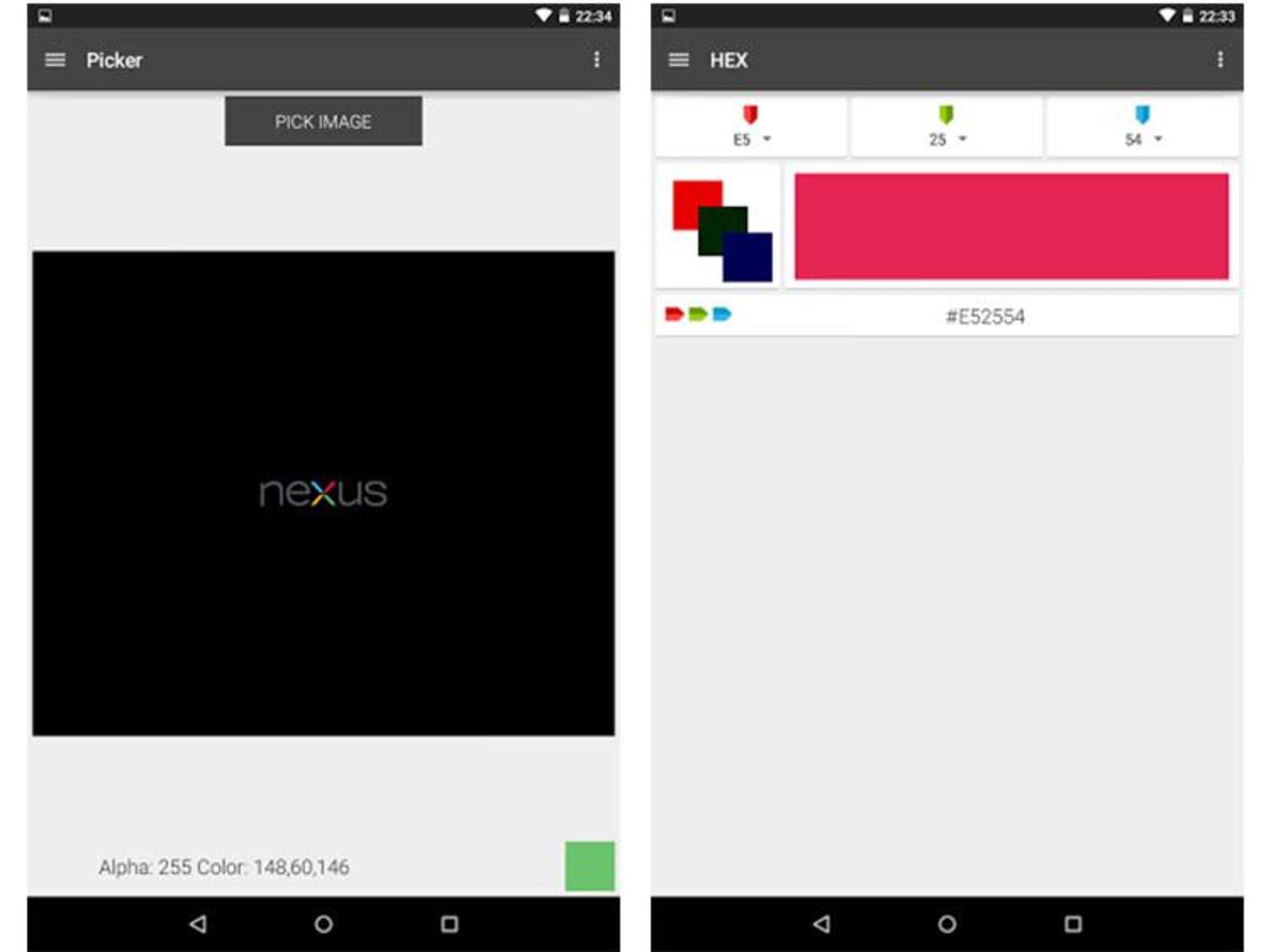 color mixer rgb hex 2 d1fc2