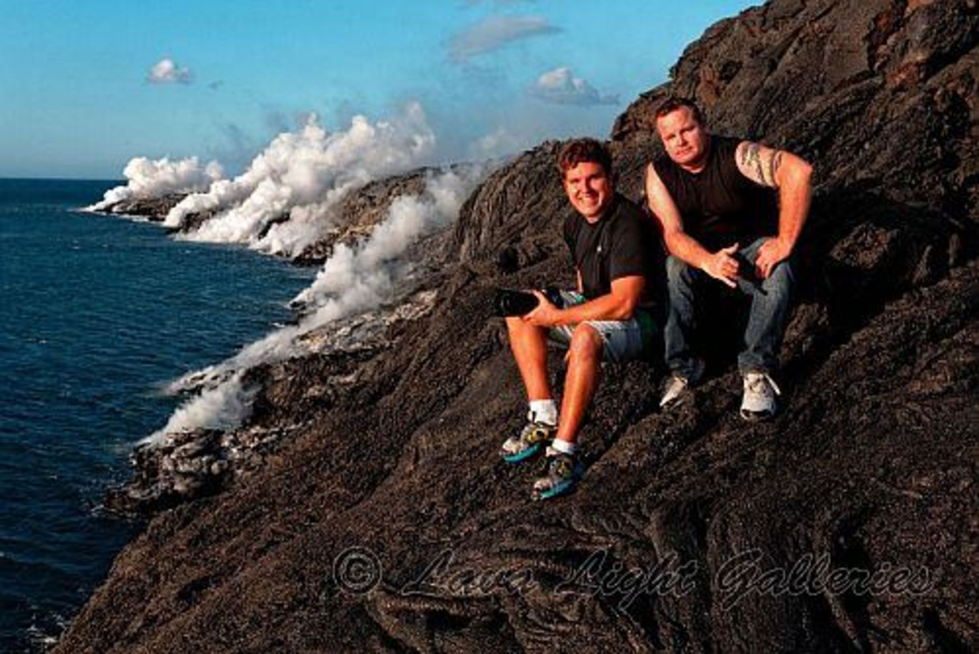 عکاسی از گدازه های آتشفشانی