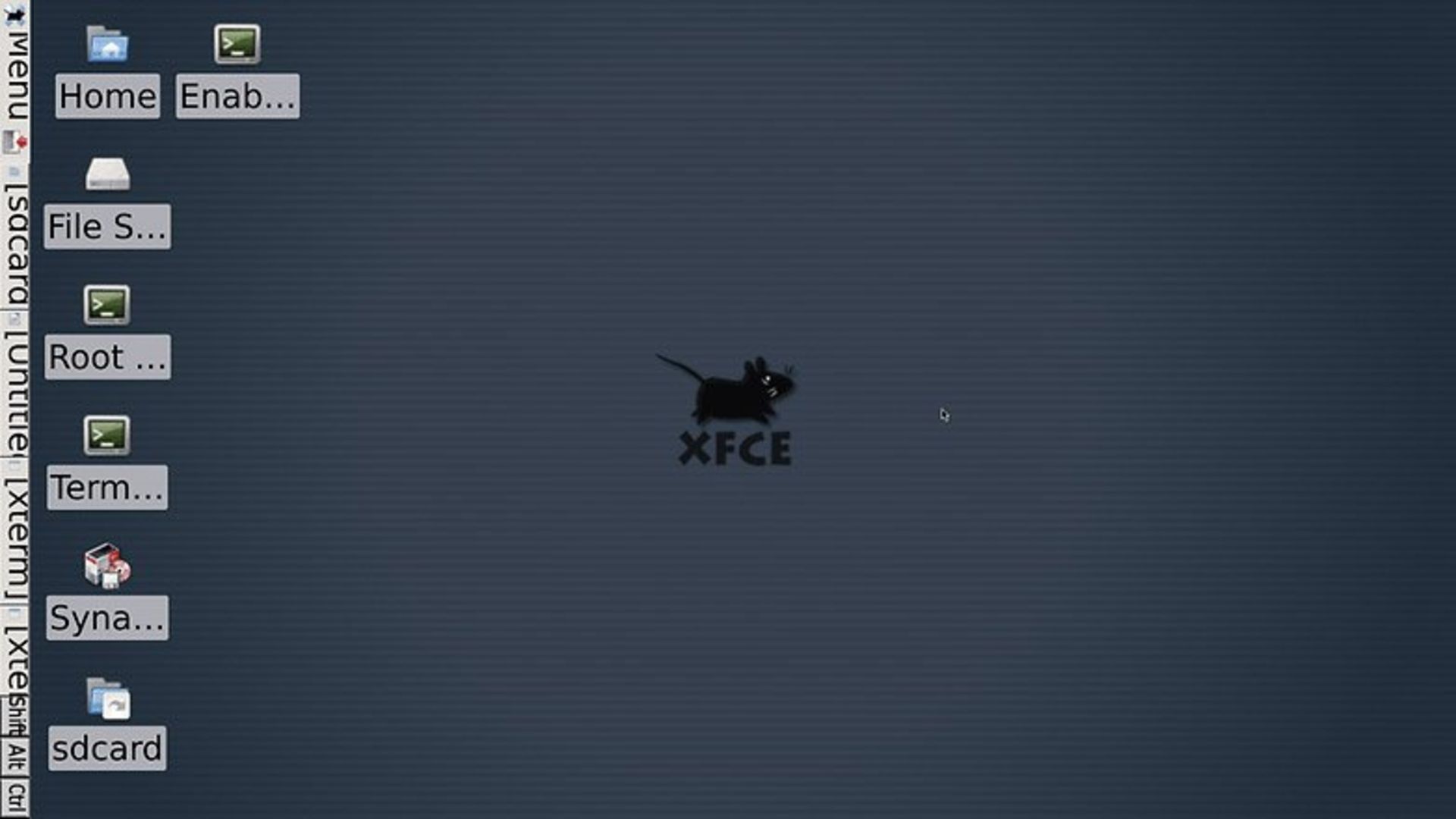 debian noroot desktop environment d2bad