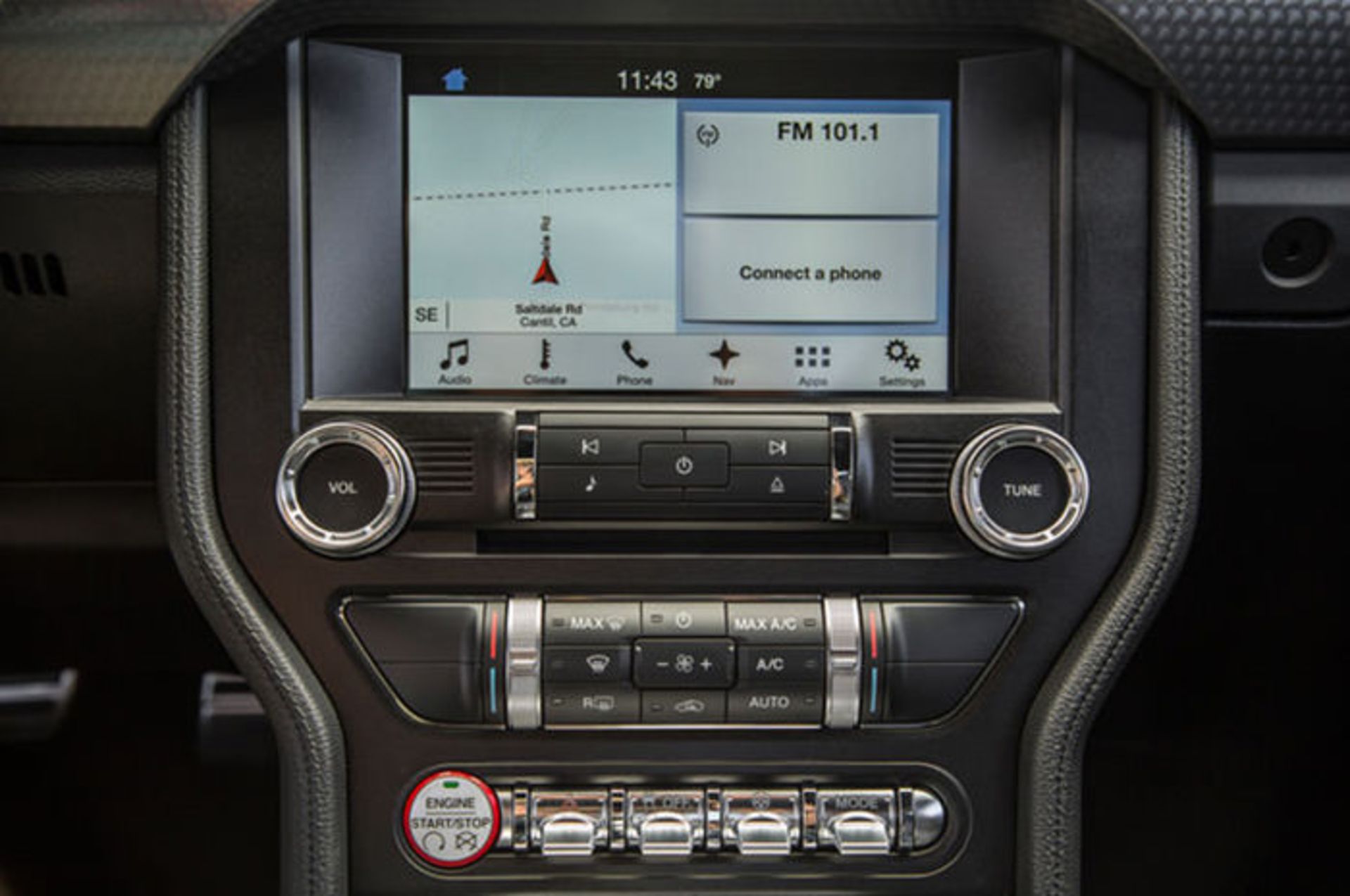 سیستم چندرسانه‌ای فورد موستانگ