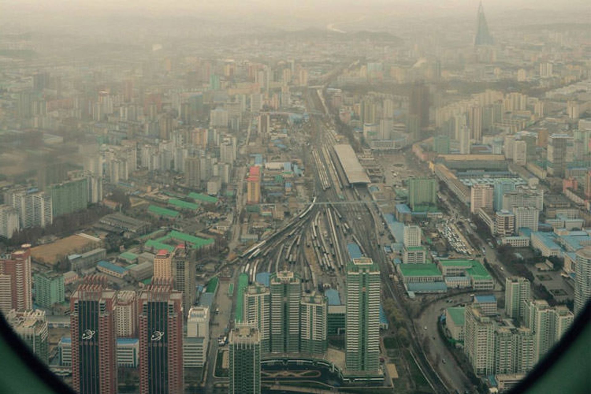 عکس‌های هوایی از کره‌شمالی