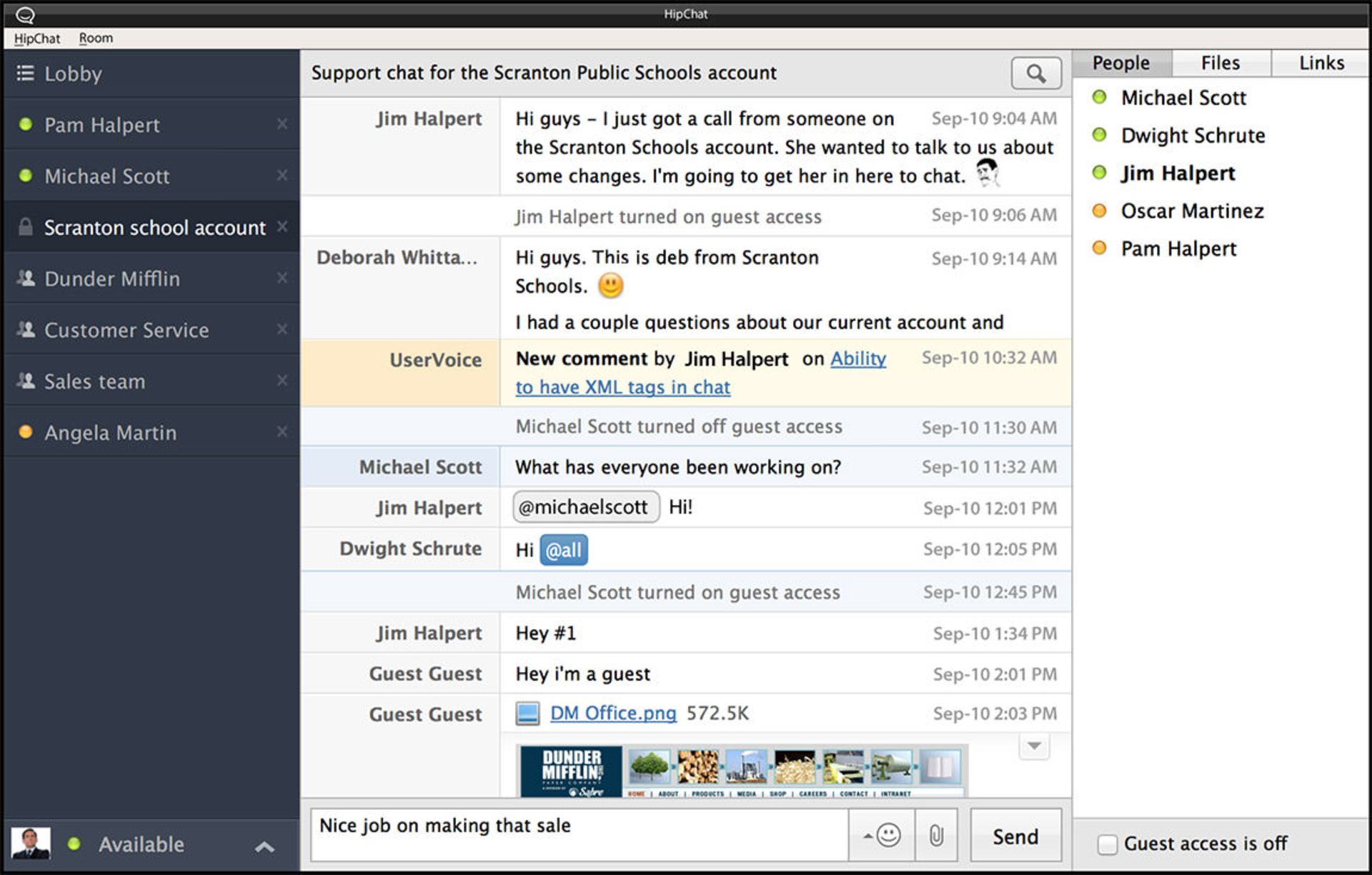 hipchat cf718