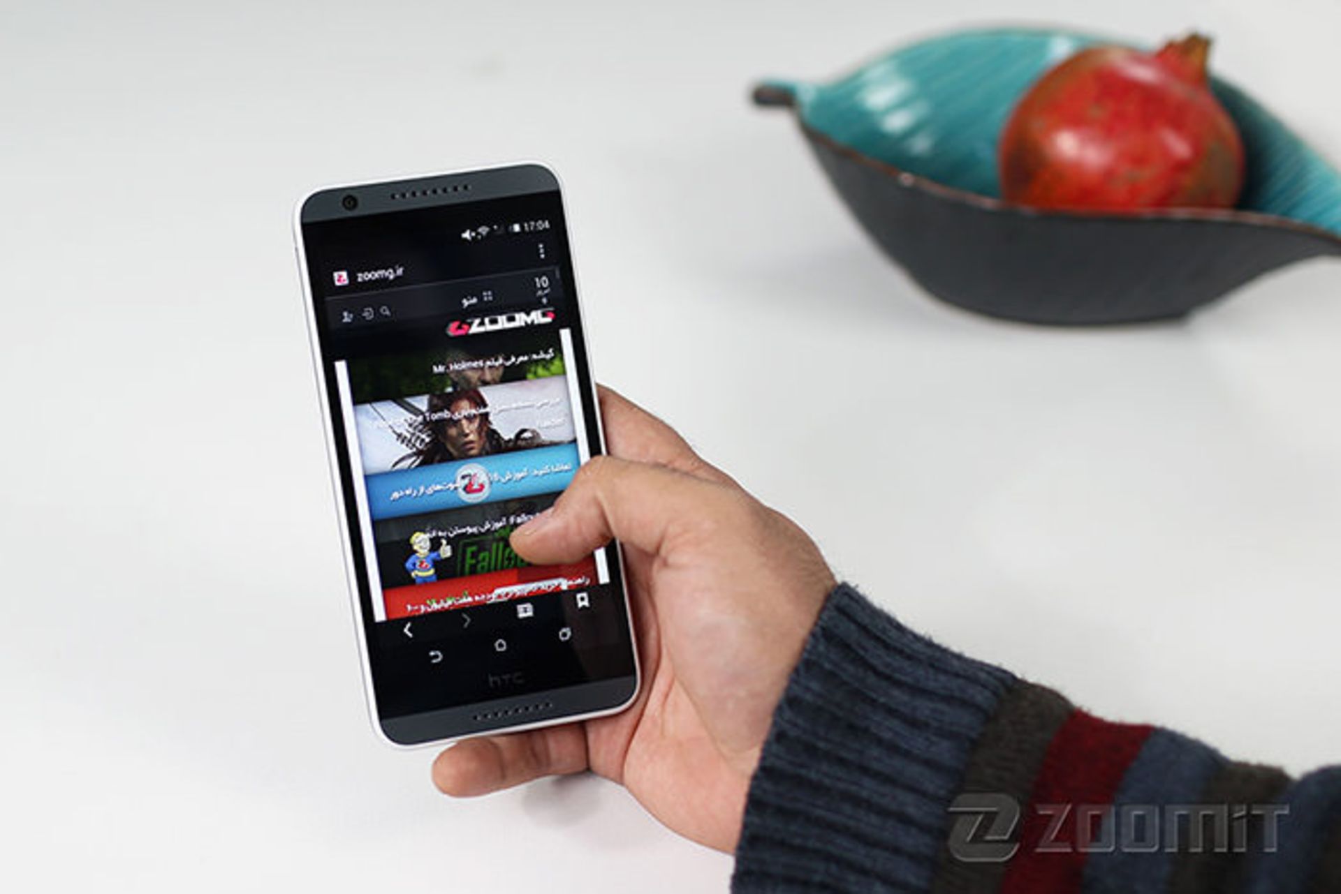 بررسی دیزایر 820 جی پلاس اچ‌تی‌سی