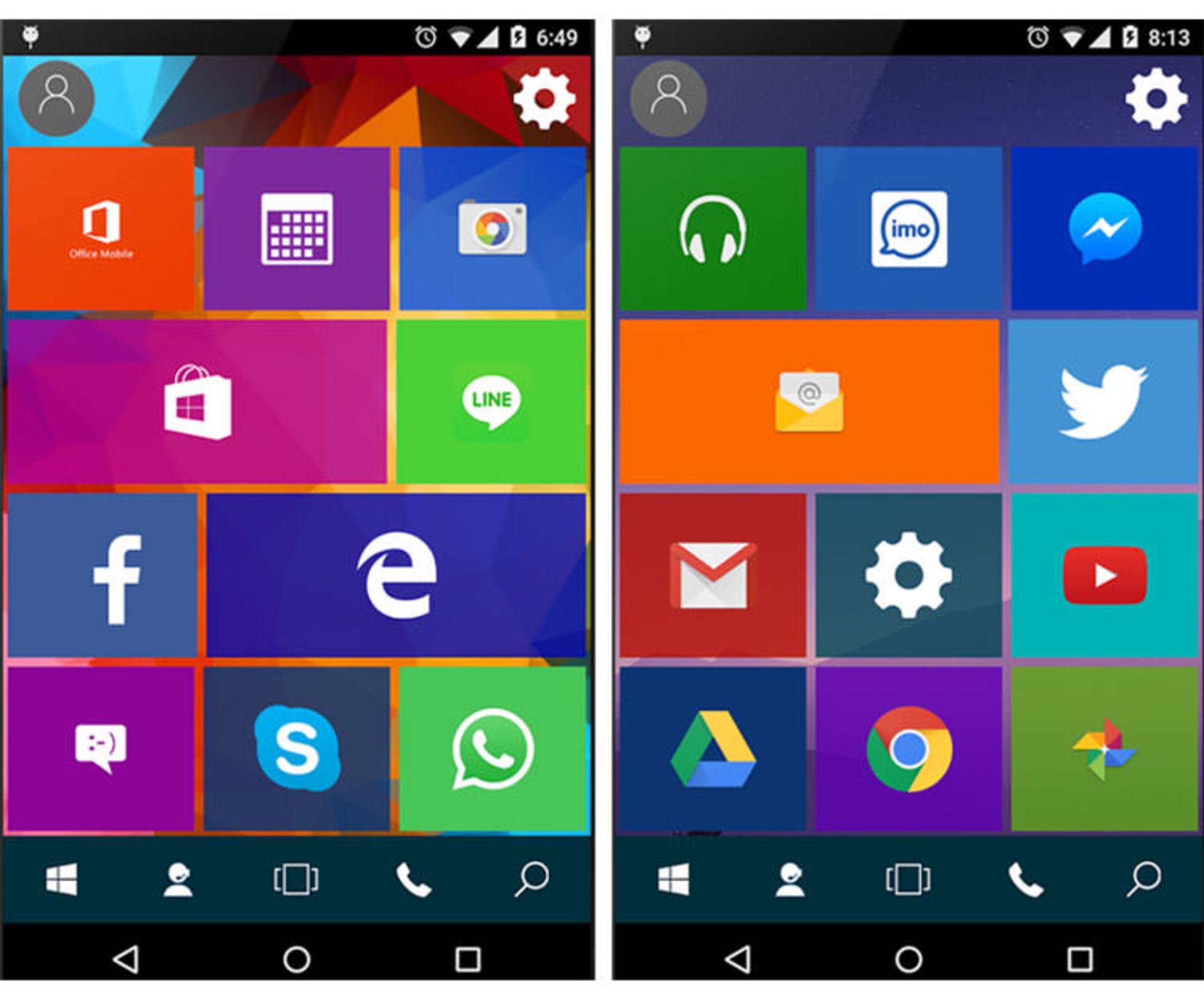win 10 launcher2 eff8e