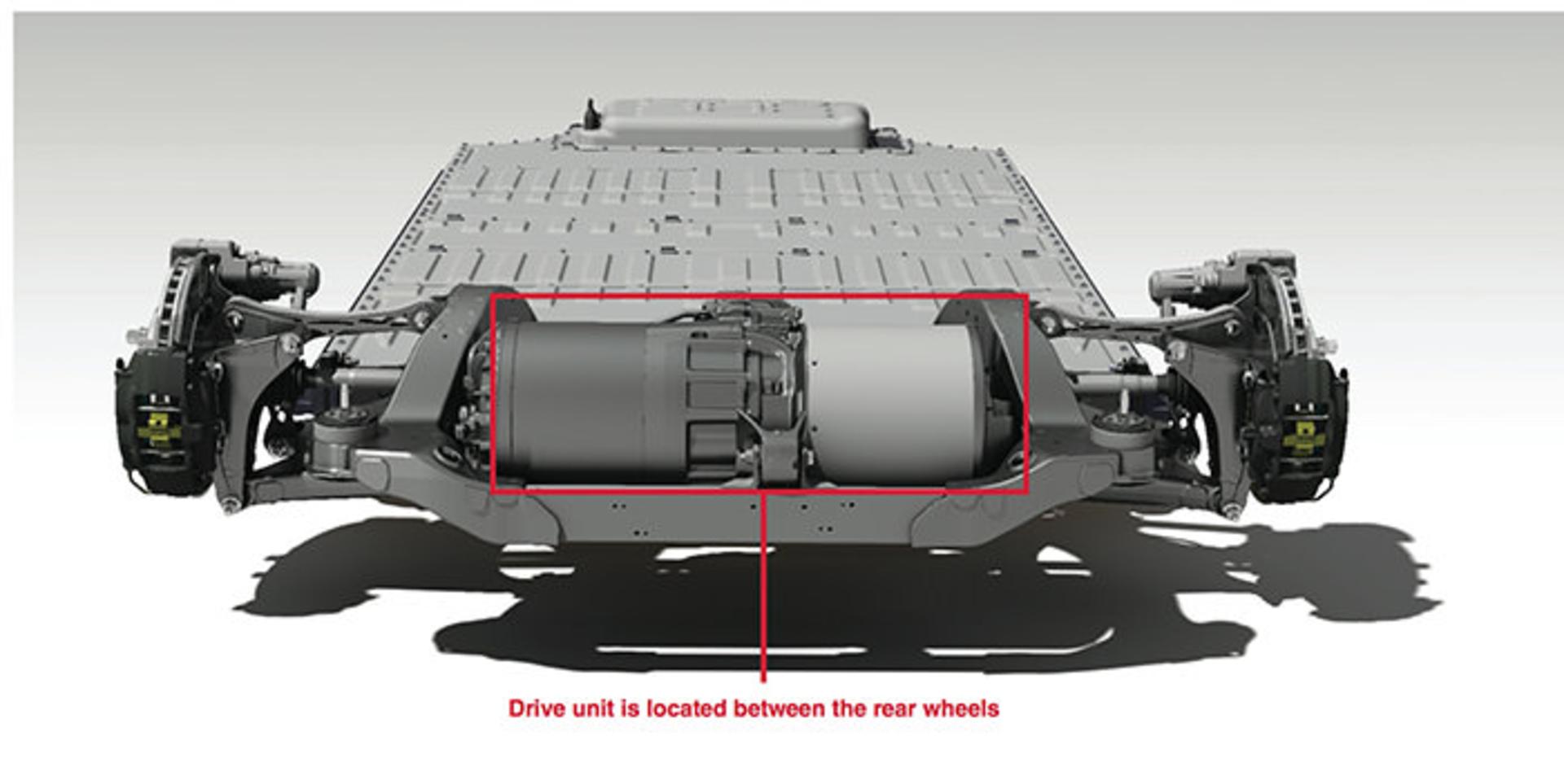 tesla full electric powertrain