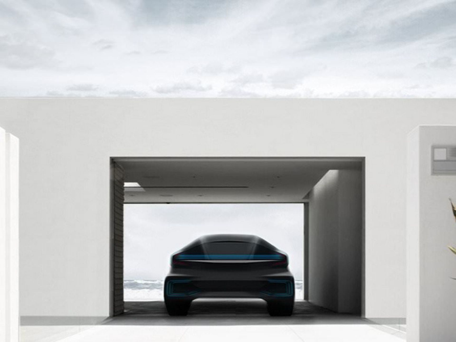 a new car start up called faraday future is taking after tesla and is planning on building a long range electric car 78989
